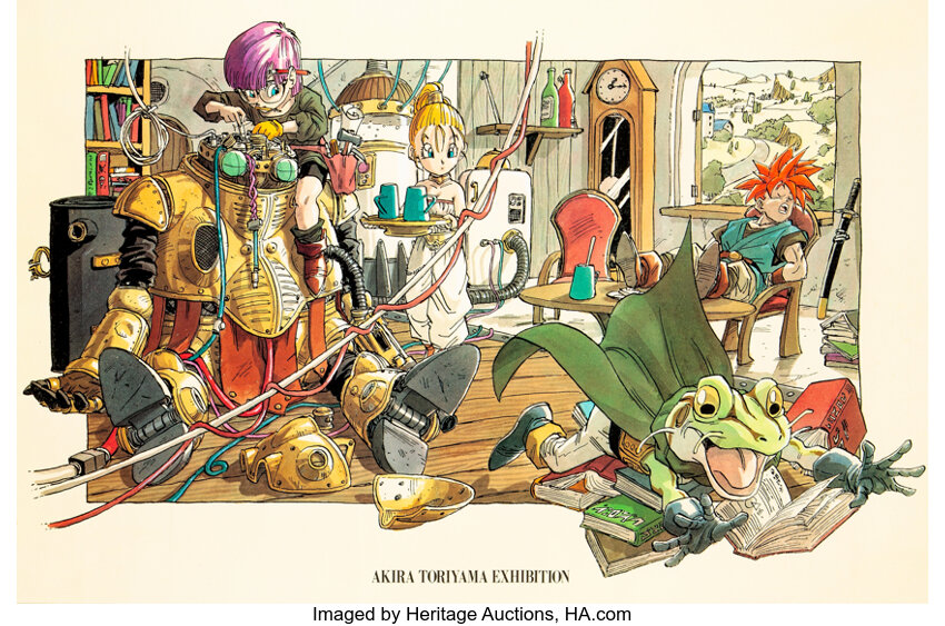 Akira Toriyama Chrono Trigger - Akira Toriyama Exhibition