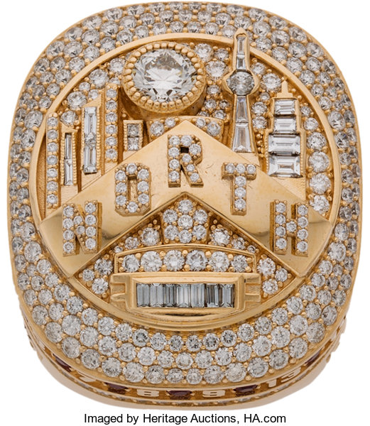 Custom 2019 Toronto Raptors NBA Championship Ring