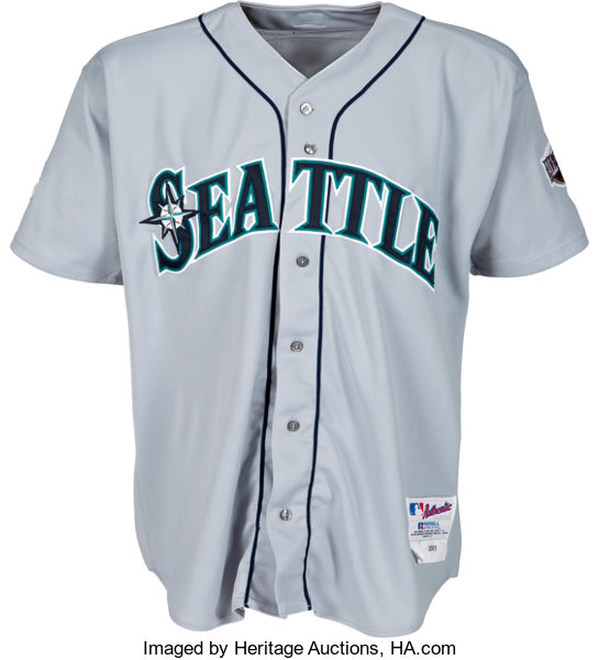 2001 Ichiro Suzuki Signed Game Used Seattle Mariners Jersey MEARS