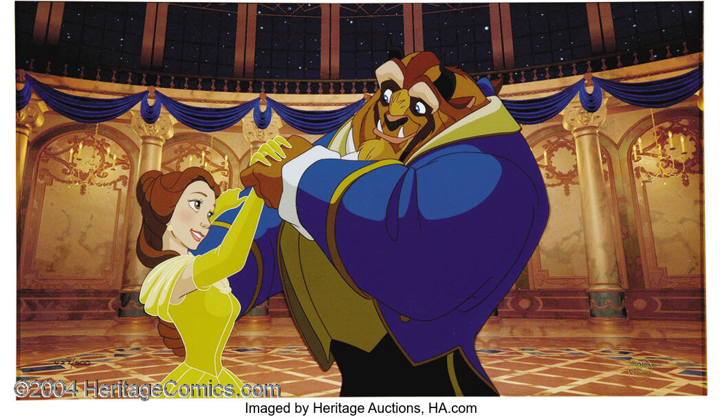 beauty and the beast ballroom scene