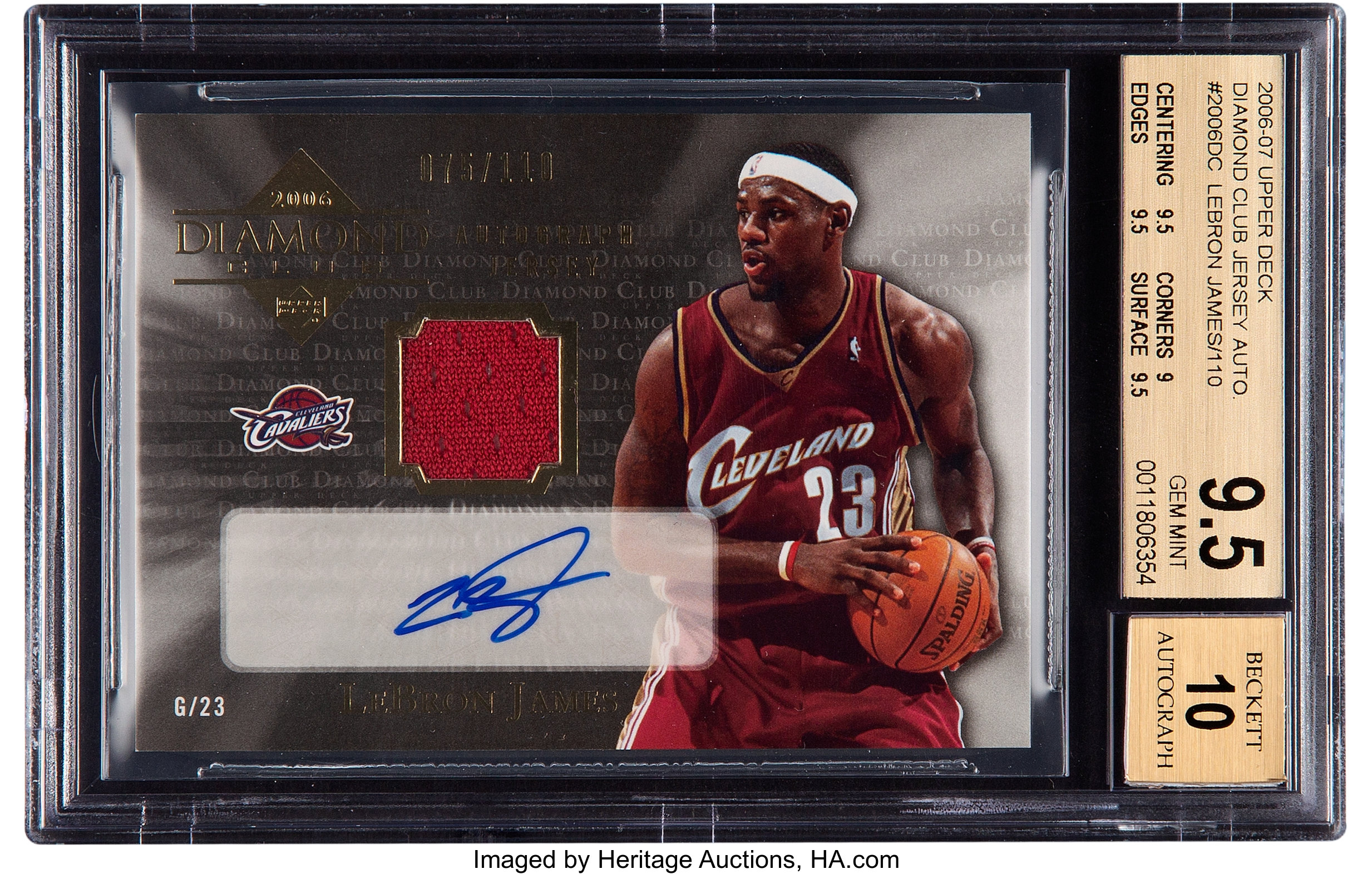 LeBron James Autographed Jerseys, Signed LeBron James Inscripted