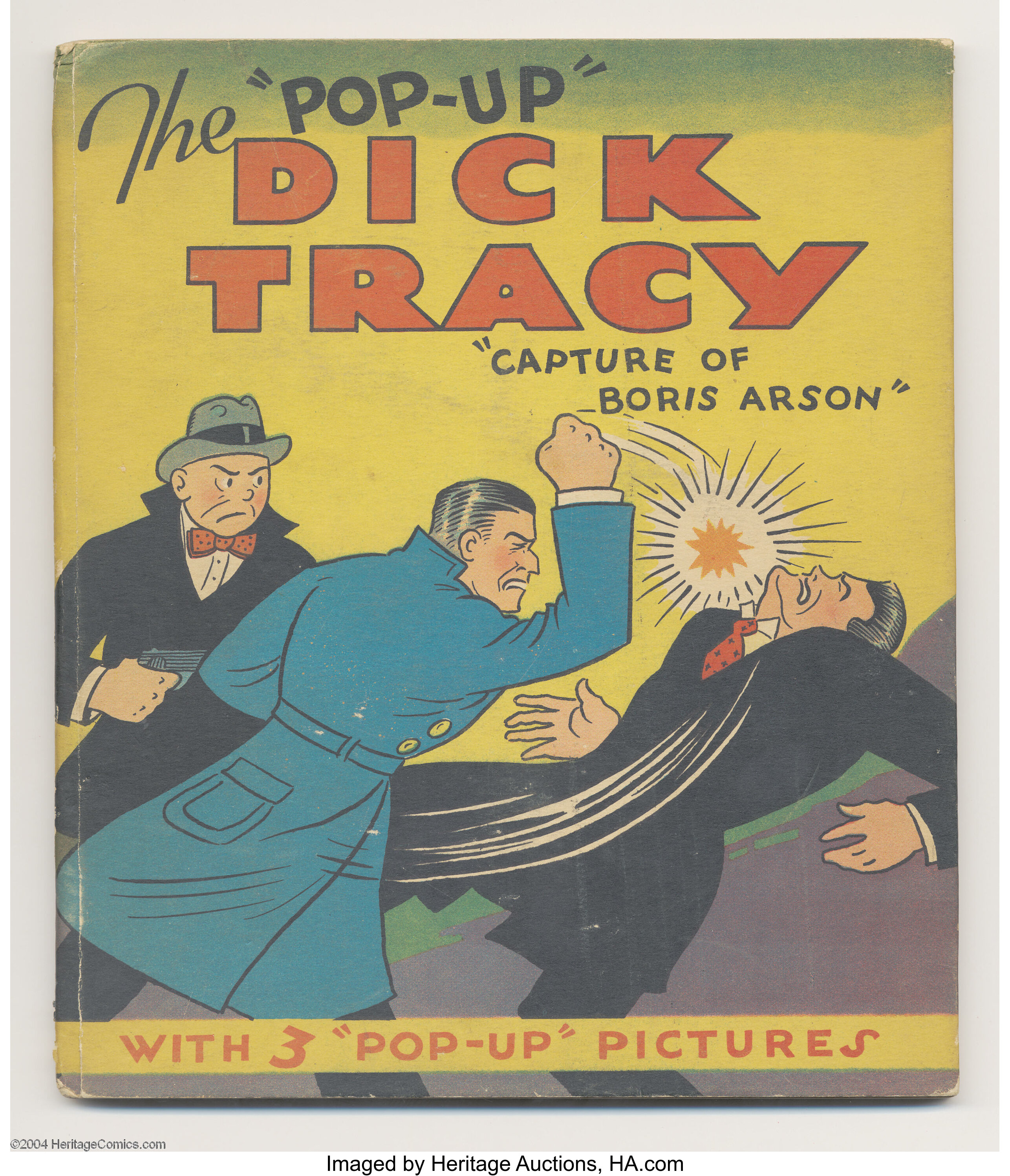 Dick Tracy Pop-Up Book - The Capture of Boris Arson (Pleasure Books ...