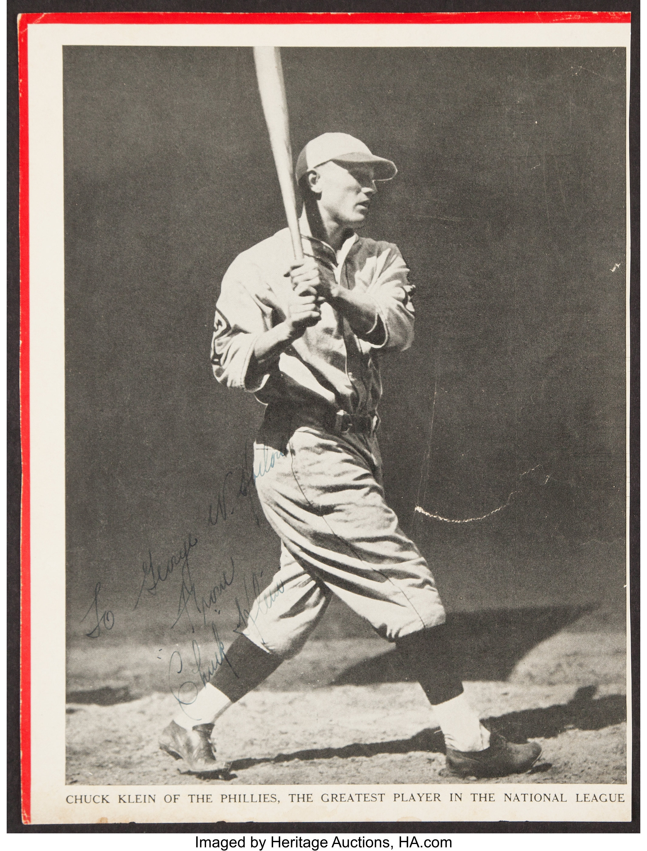 Klein, Chuck  Baseball Hall of Fame