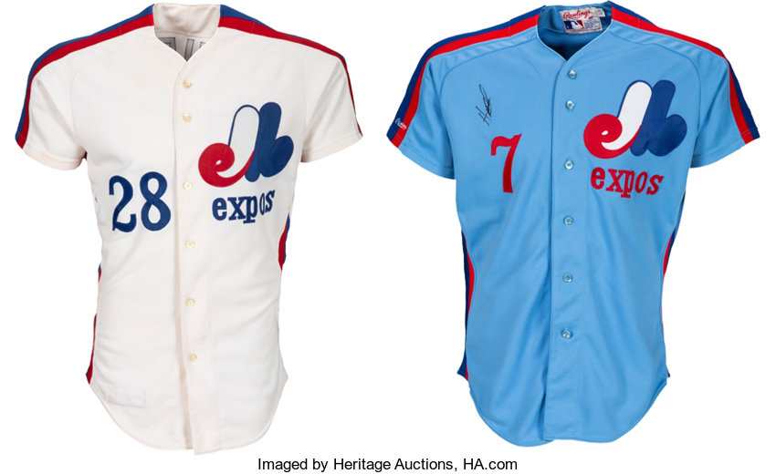 Montreal Expos Team Issued Jersey #8