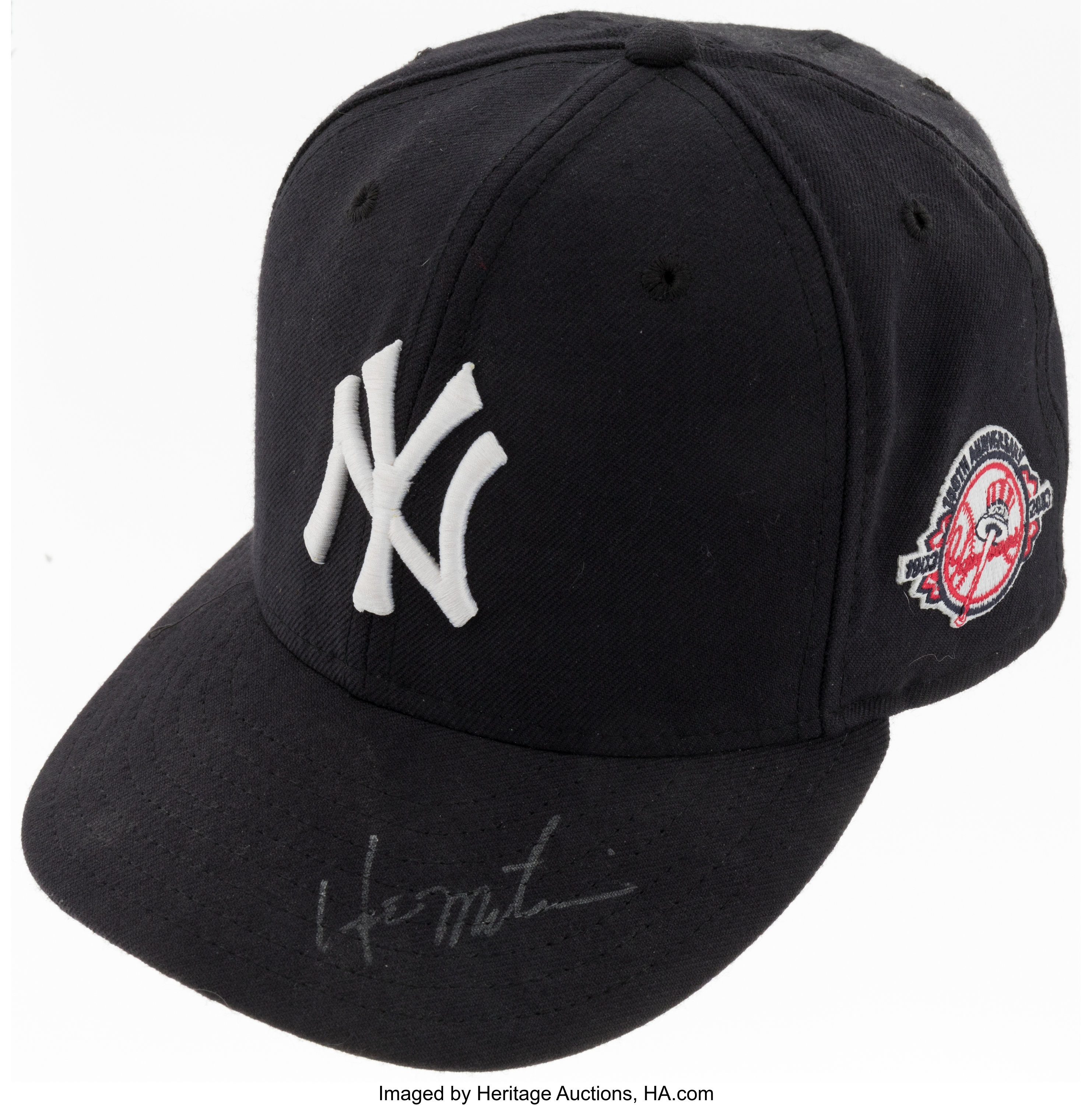 2003 Hideki Matsui World Series Game Worn & Signed New York