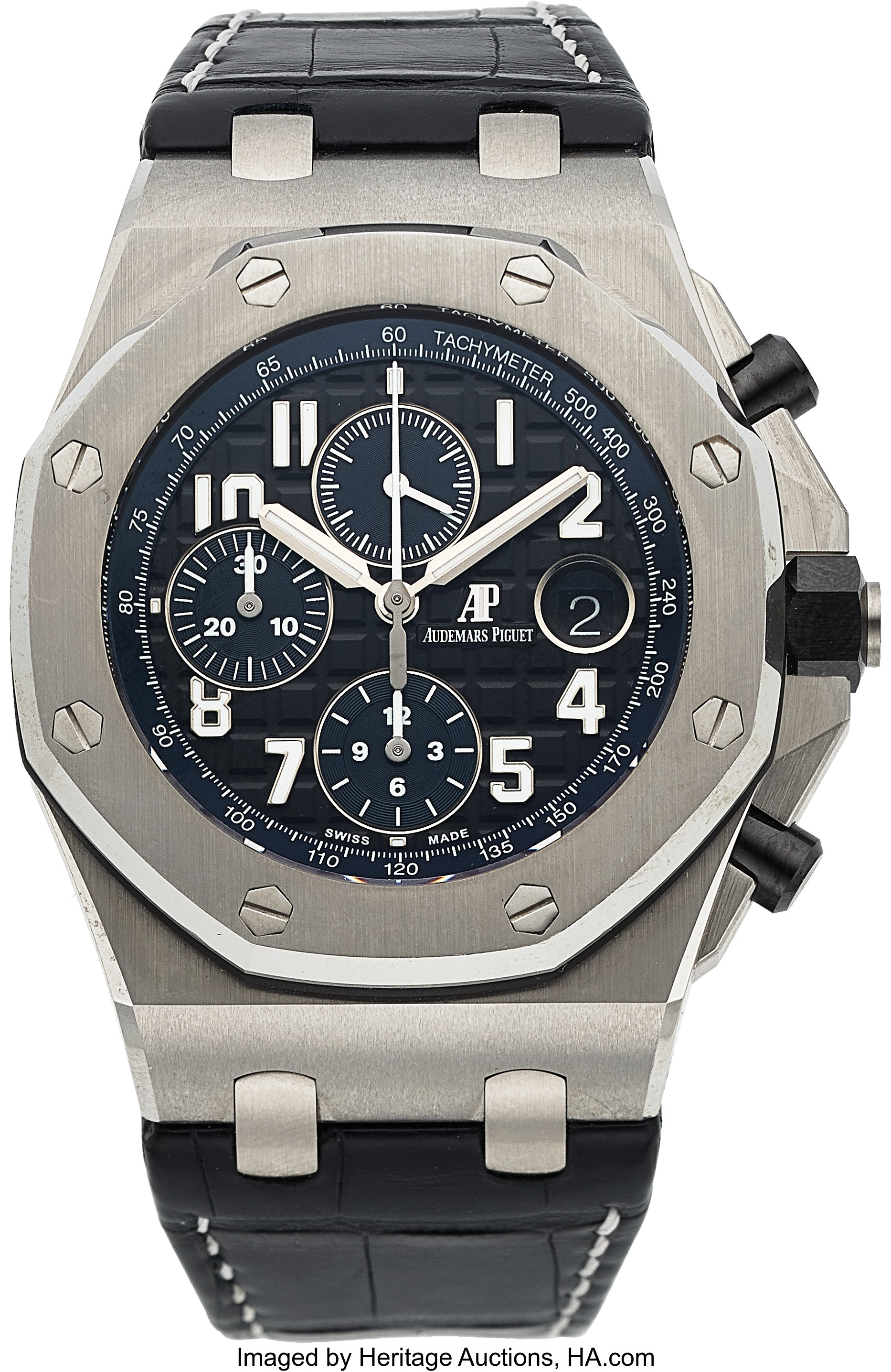 Audemars piguet offshore chronograph Batman 26470ST - Carr Watches