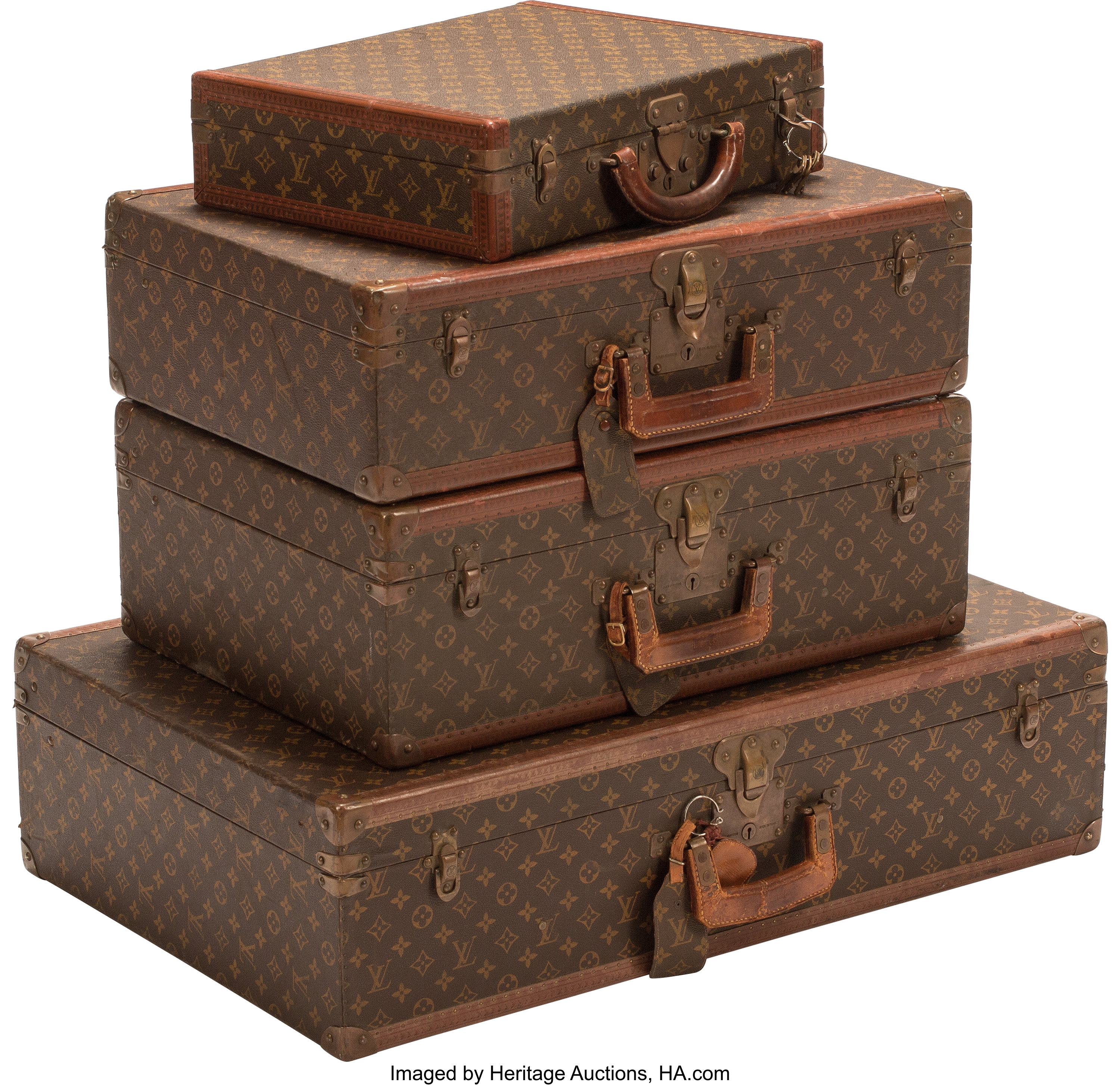 Sold at Auction: Louis Vuitton, Louis Vuitton Louis Vuitton rigid suitcase