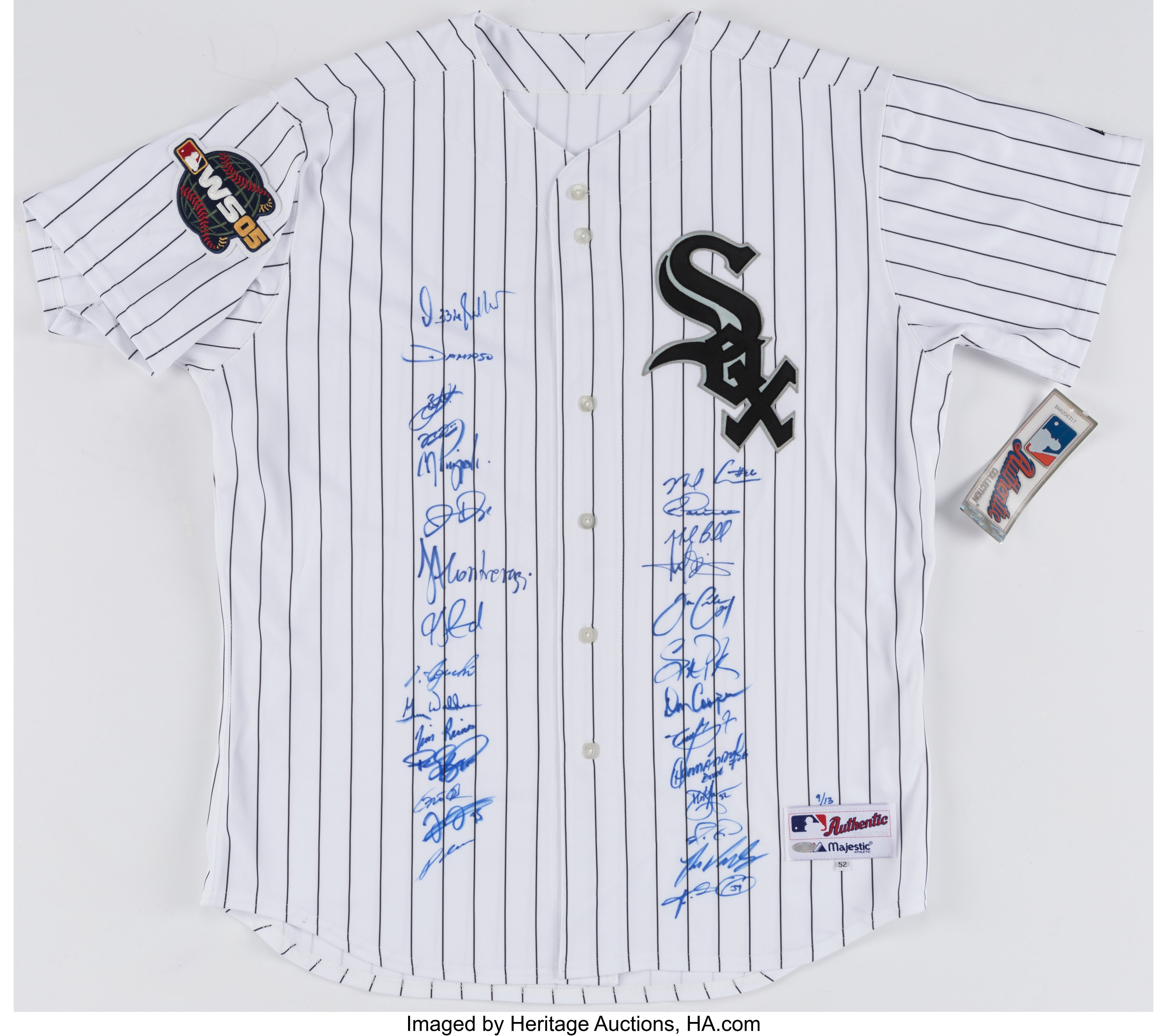 Frank Thomas Signed Authentic Chicago White Sox 2005 World Series