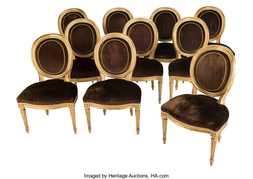 Oval Back Louis XVI Side Chair