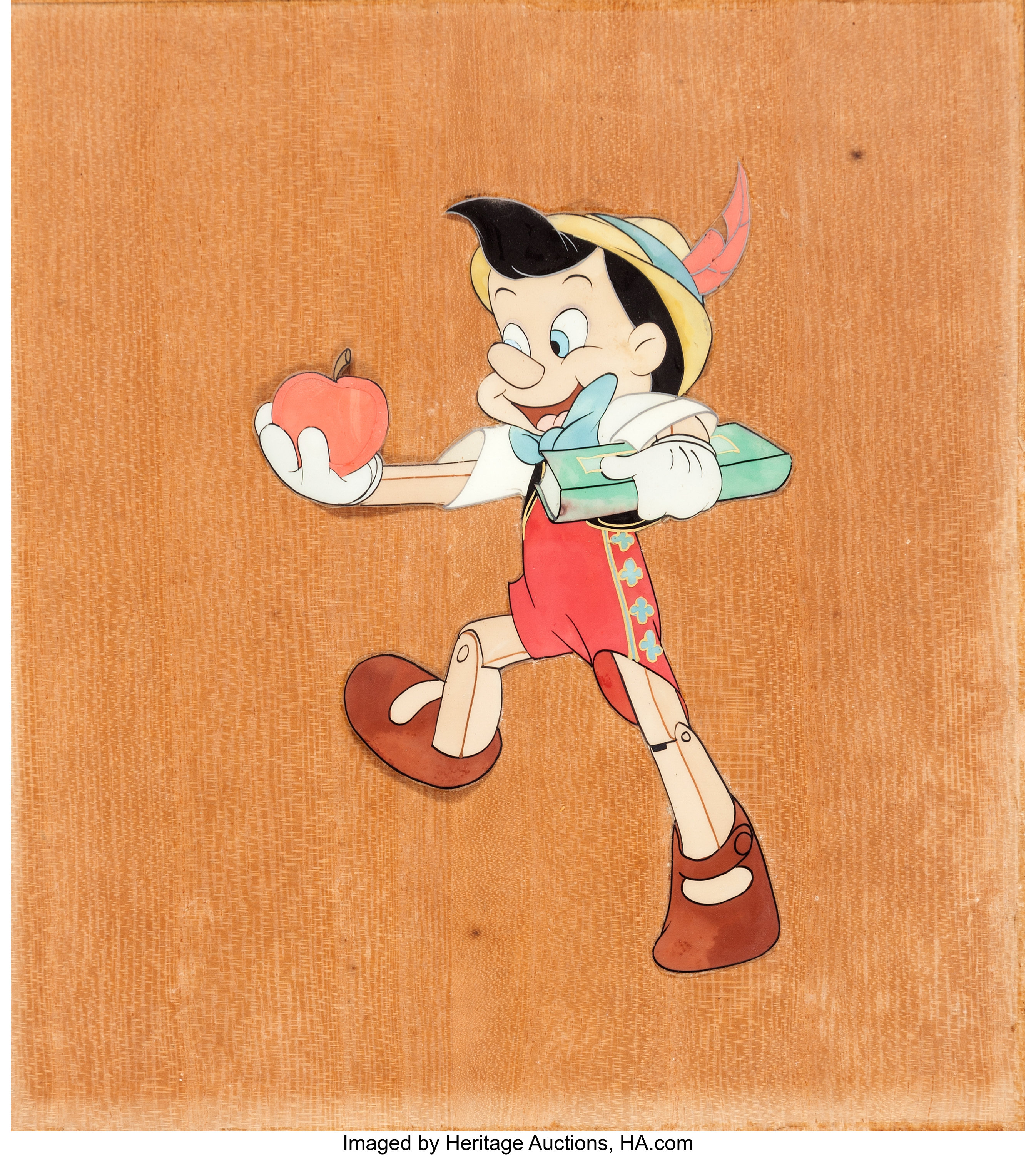 Pinocchio Production Cel Courvoisier Setup Walt Disney 1940 Lot 98533 Heritage Auctions