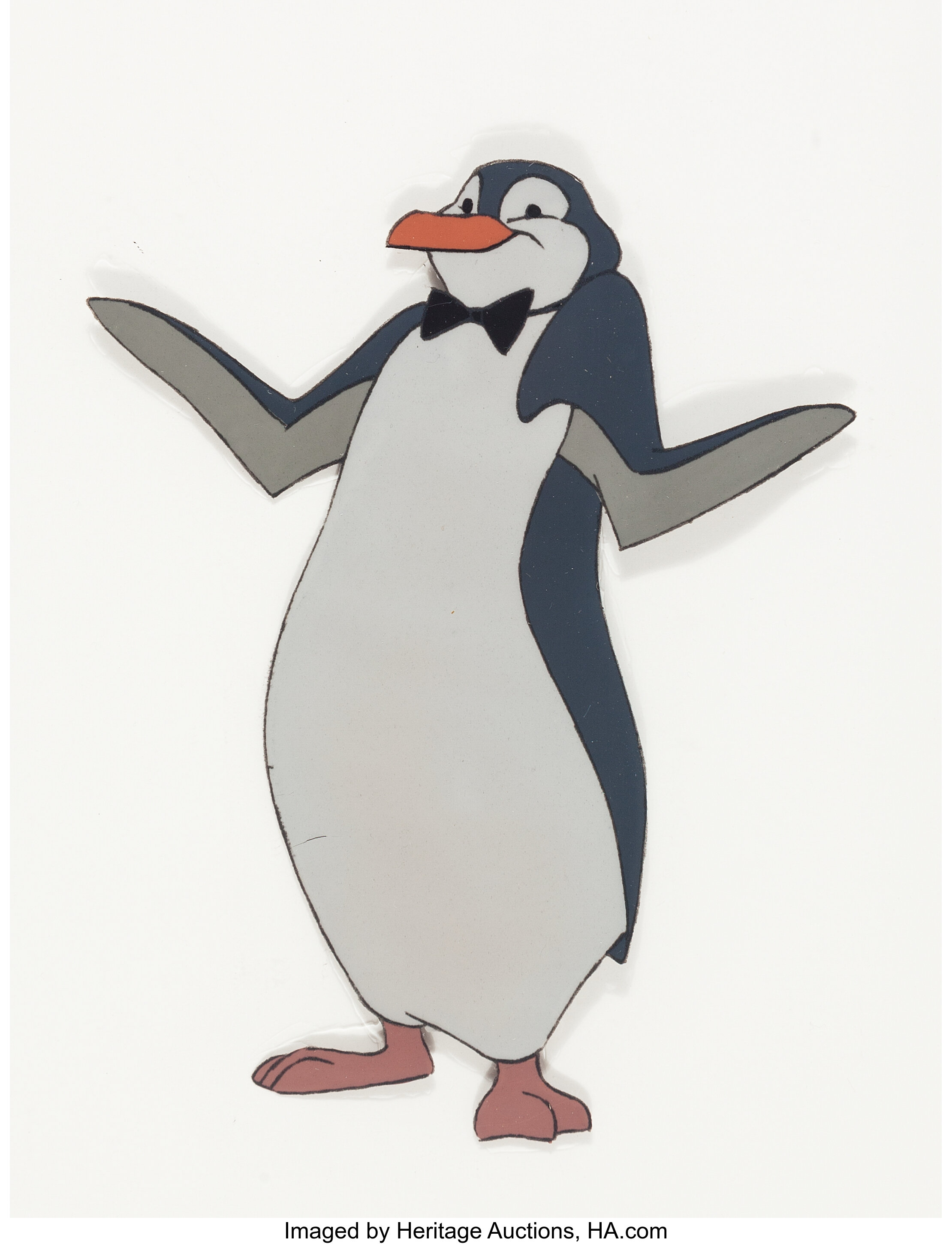 Mary Poppins Penguin Waiter Production Cel Setup (Walt Disney, | Lot #98657  | Heritage Auctions