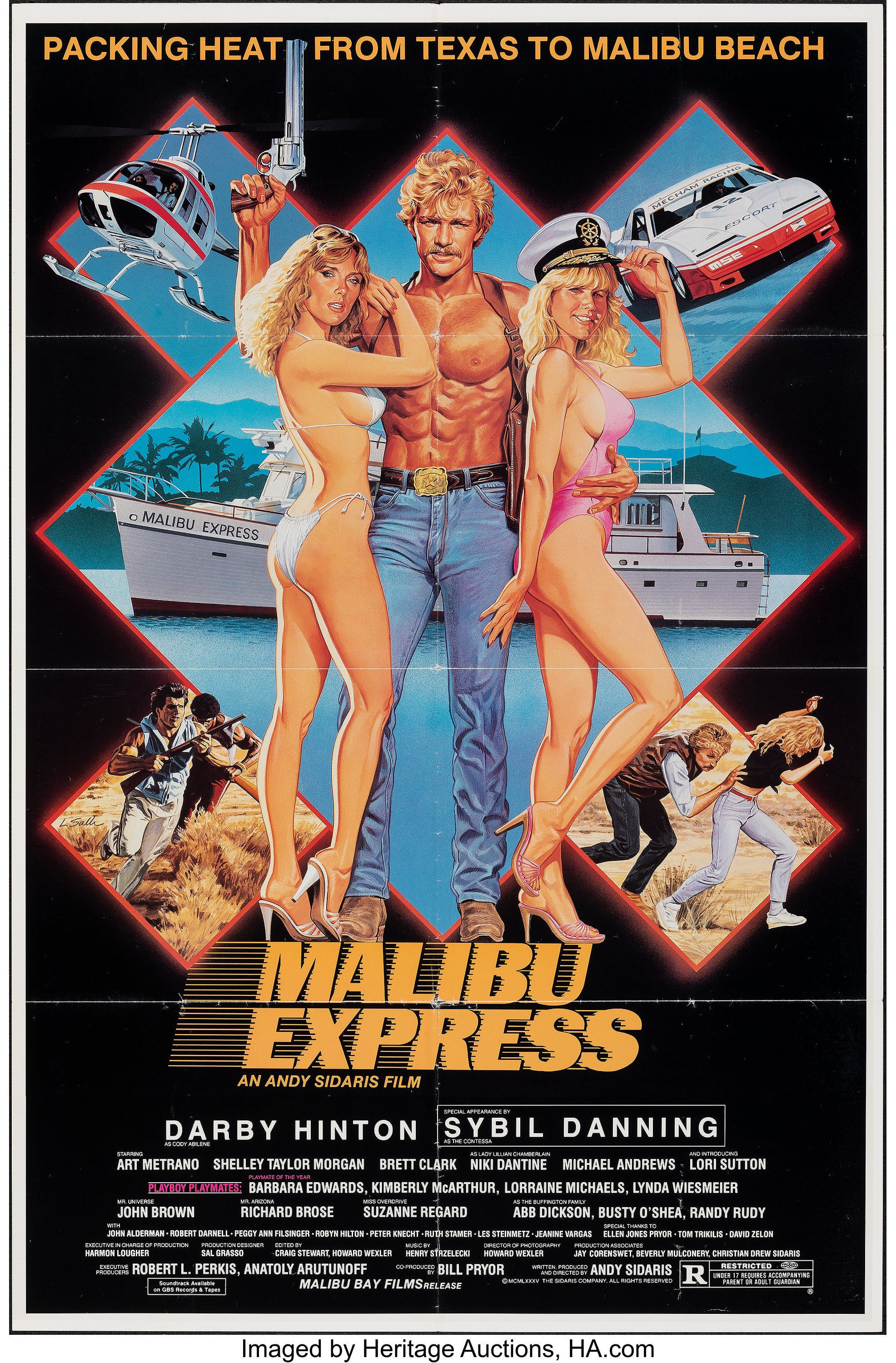 Malibu Express & Other Lot (Malibu Bay Films, 1985). Folded, | Lot #52270 |  Heritage Auctions