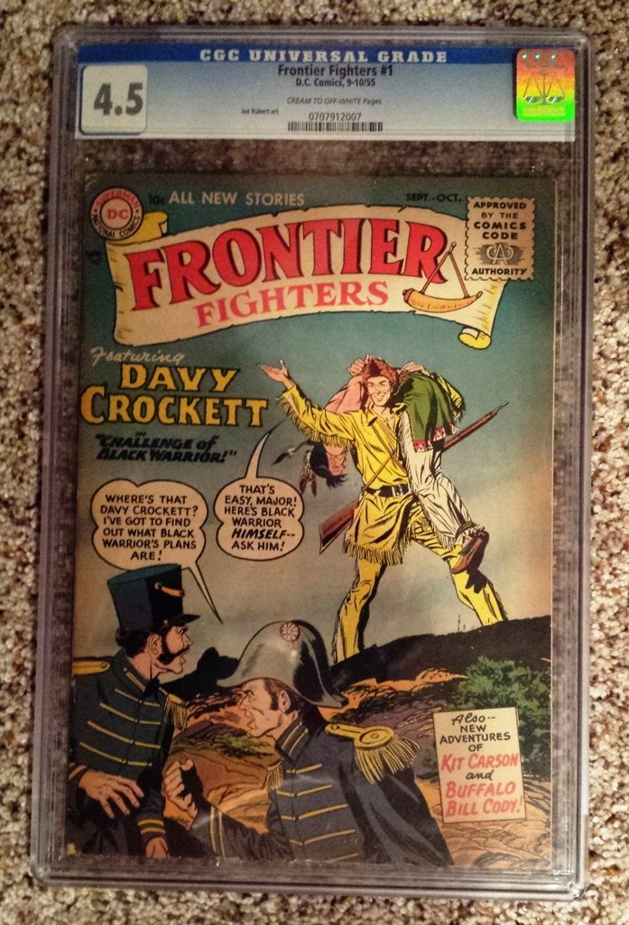 frontier fighters 1 dc 1955 cgc vg 4 5 cream to off white inv 800022816 heritage auctions frontier fighters 1 dc 1955 cgc vg 4 5 cream to off white inv 800022816 heritage auctions