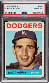 1955 Sandy Koufax Game Worn Brooklyn Dodgers Rookie Jersey, MEARS, Lot  #80115