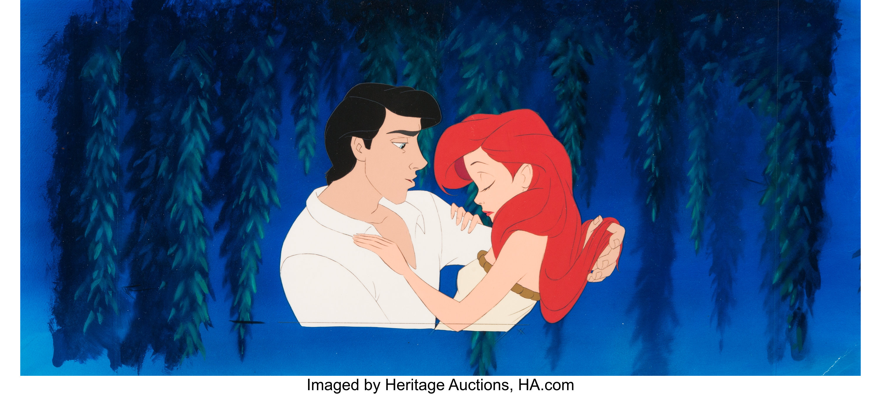 ariel and eric the little mermaid disney