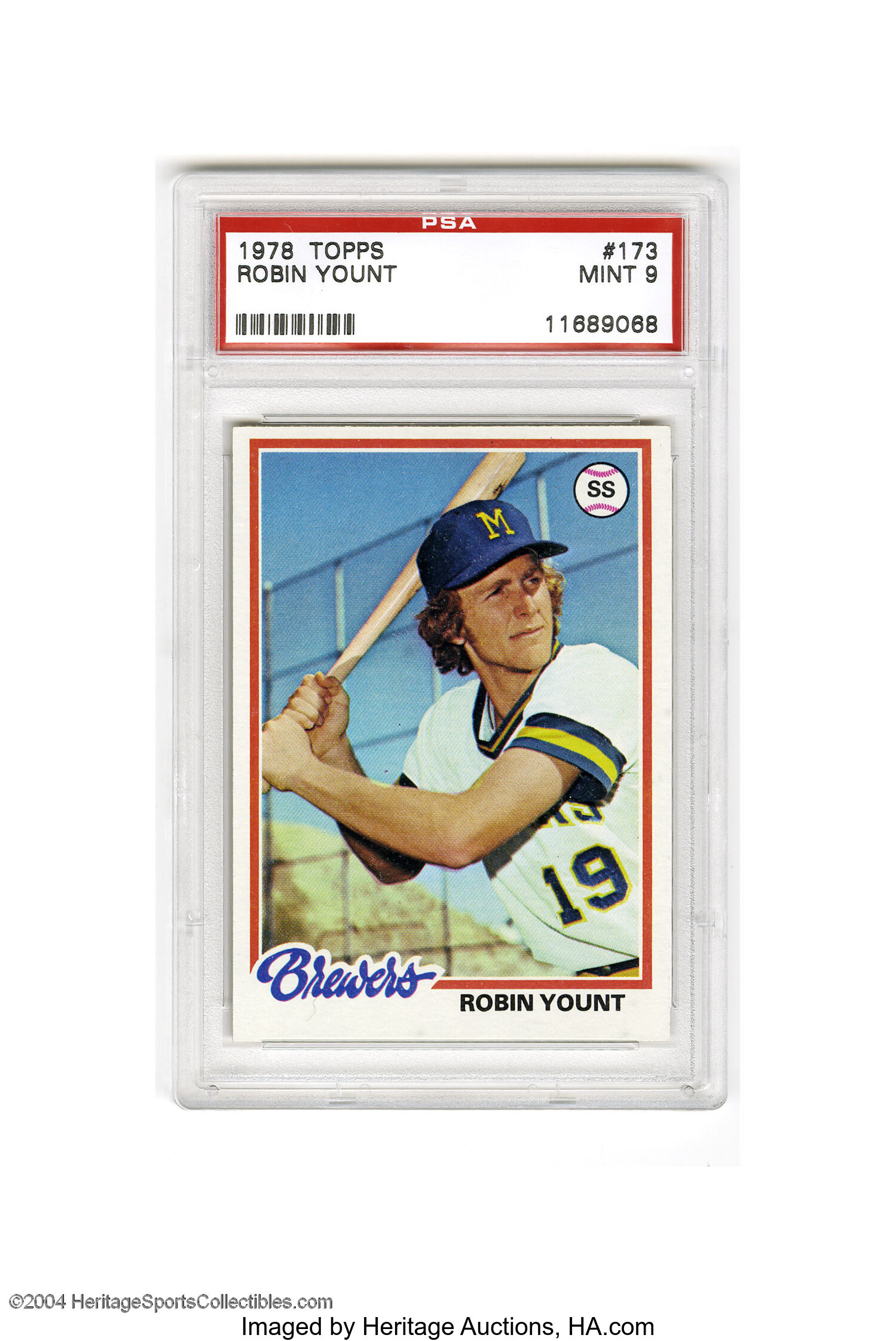 1975 Topps Robin Yount Rookie Card (HOF) - collectibles - by owner