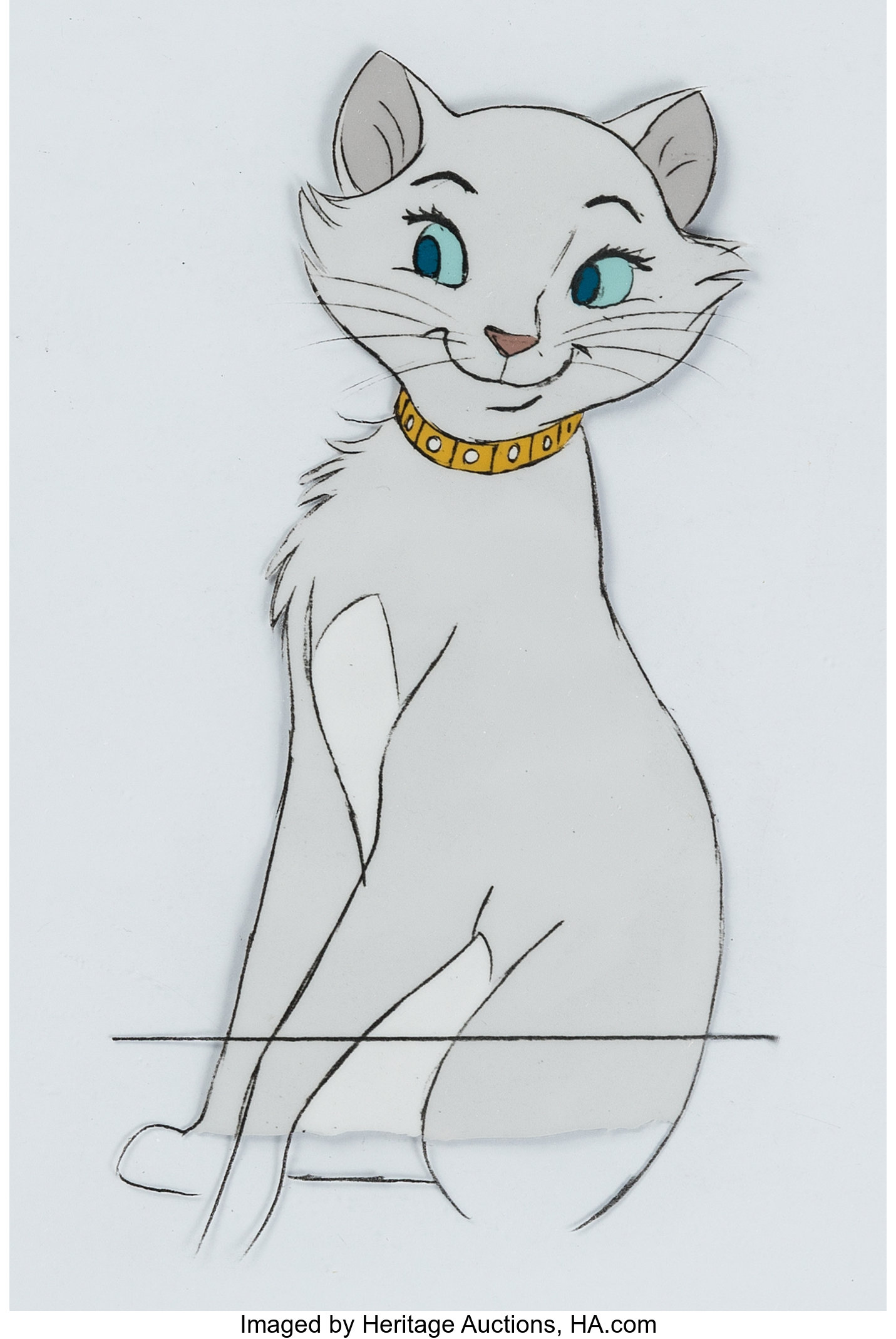 The Aristocats Duchess Production Cel Walt Disney 1970 Lot Heritage Auctions