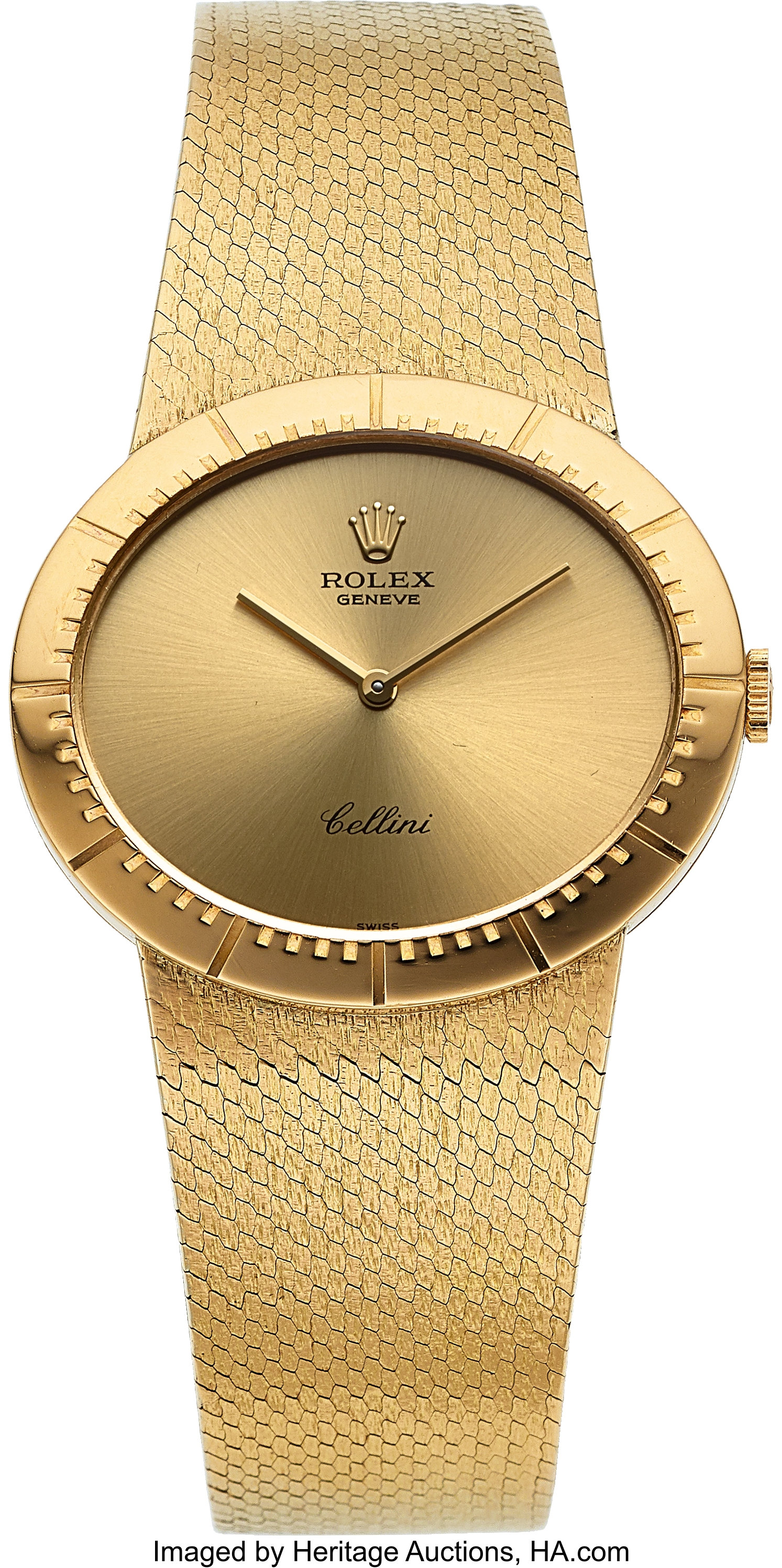 Rolex cellini 18k discount gold