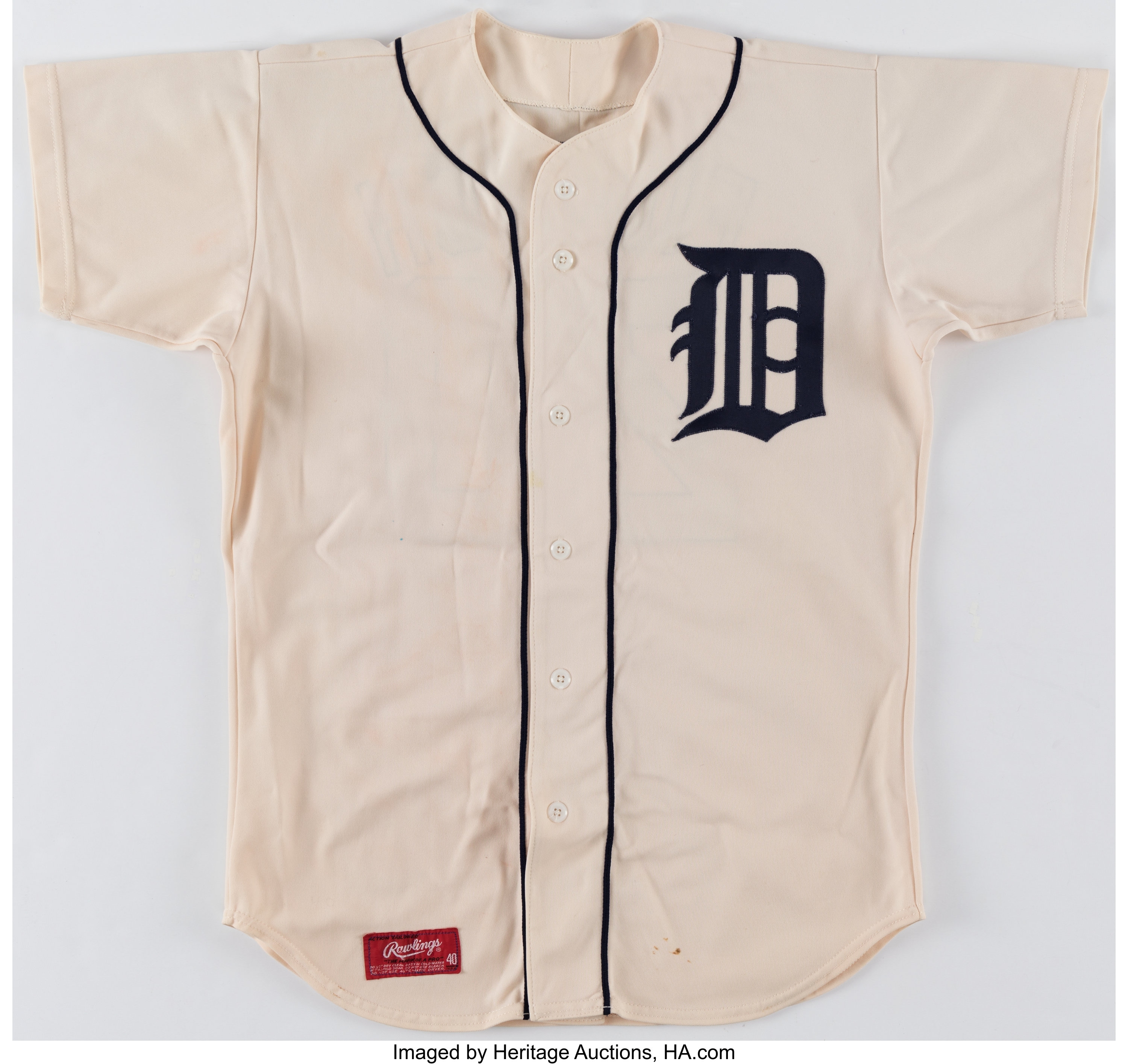 1976-80 Mark Fidrych Detroit Tigers Salesman Sample Jersey
