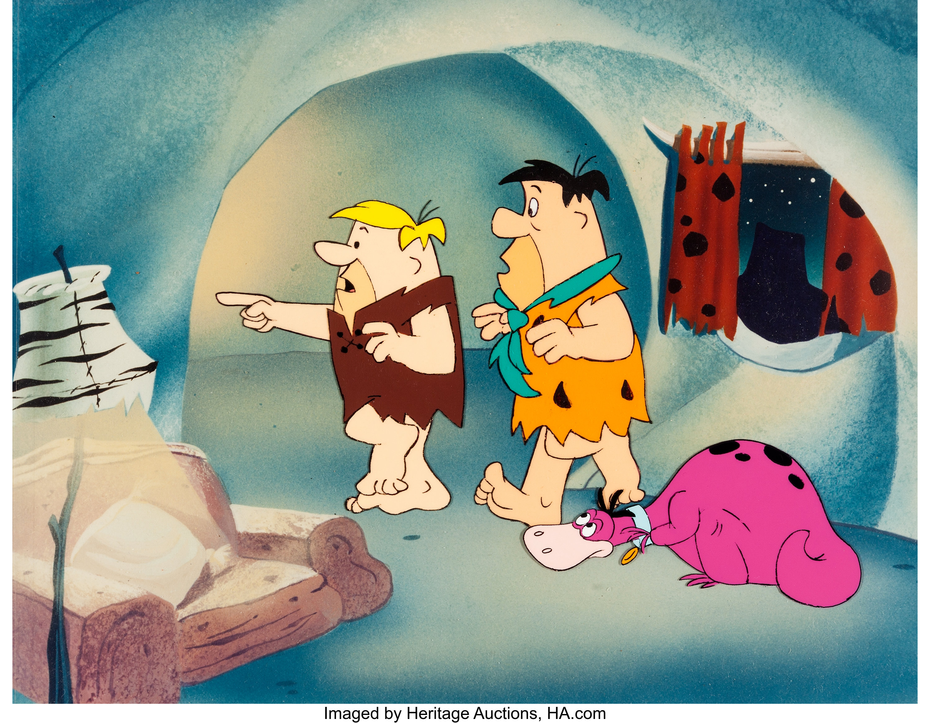 The Flintstones Fred Flintstone, Barney Rubble and Dino Production 
