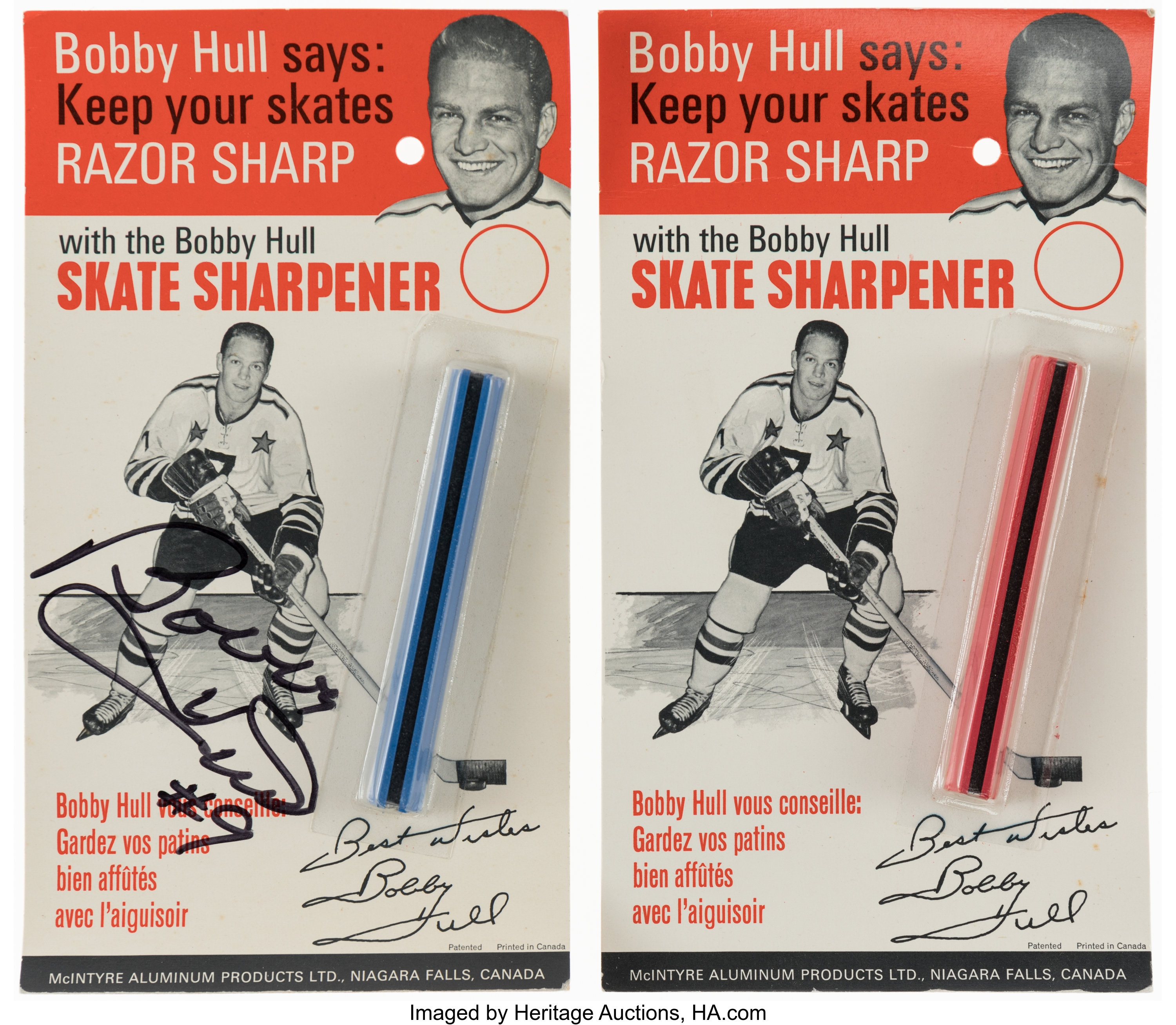 Sold at Auction: Bobby Hull Hockey