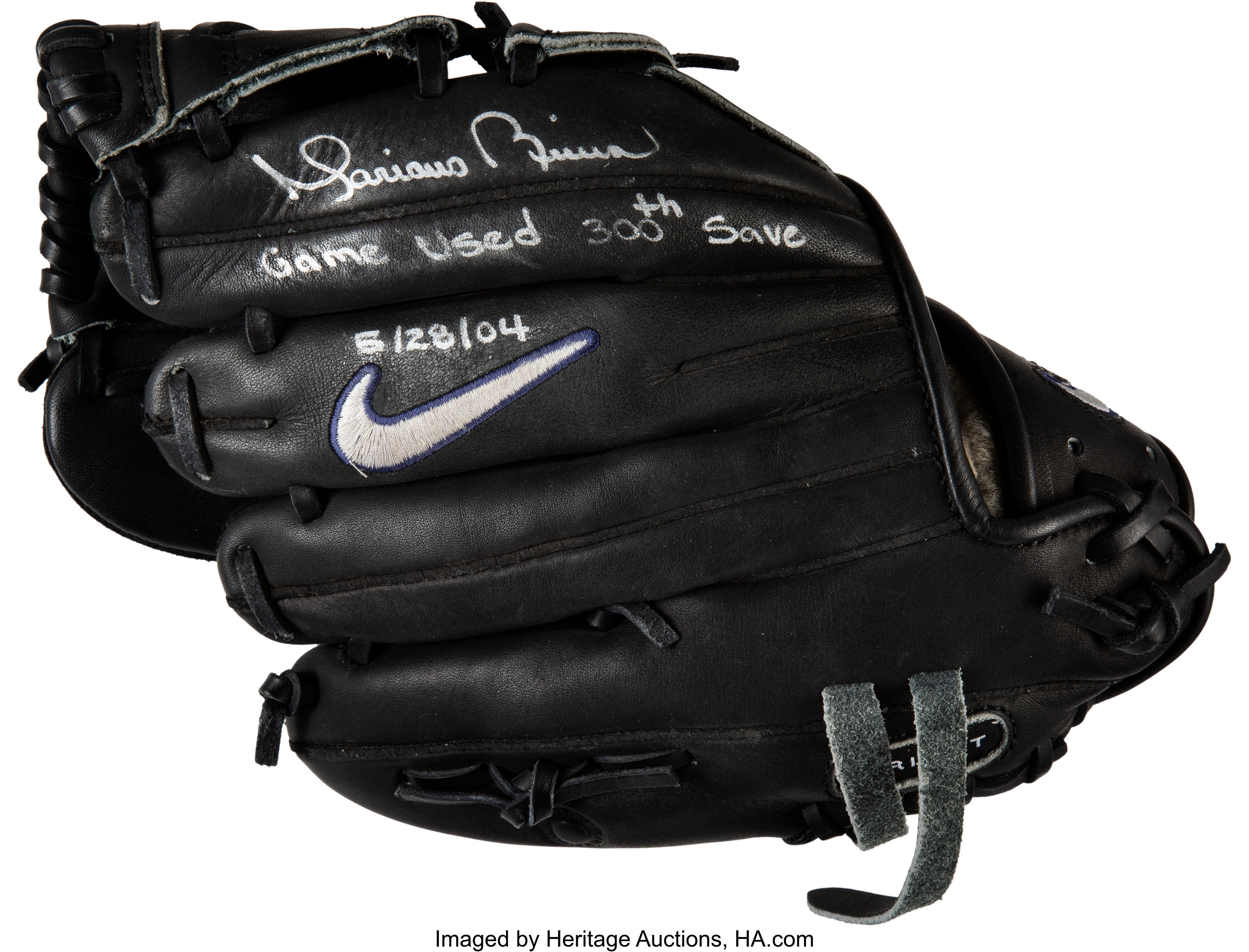 Mariano Rivera Enter Sandman Autographed New York Yankees Nike