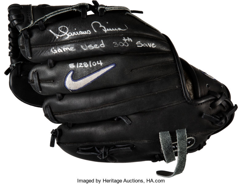 Lot Detail - Mariano Rivera Signed Game Issued Nike Glove (Steiner)