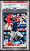 Sold at Auction: 2018 Topps Now Ronald Acuna Rookie Psa 10