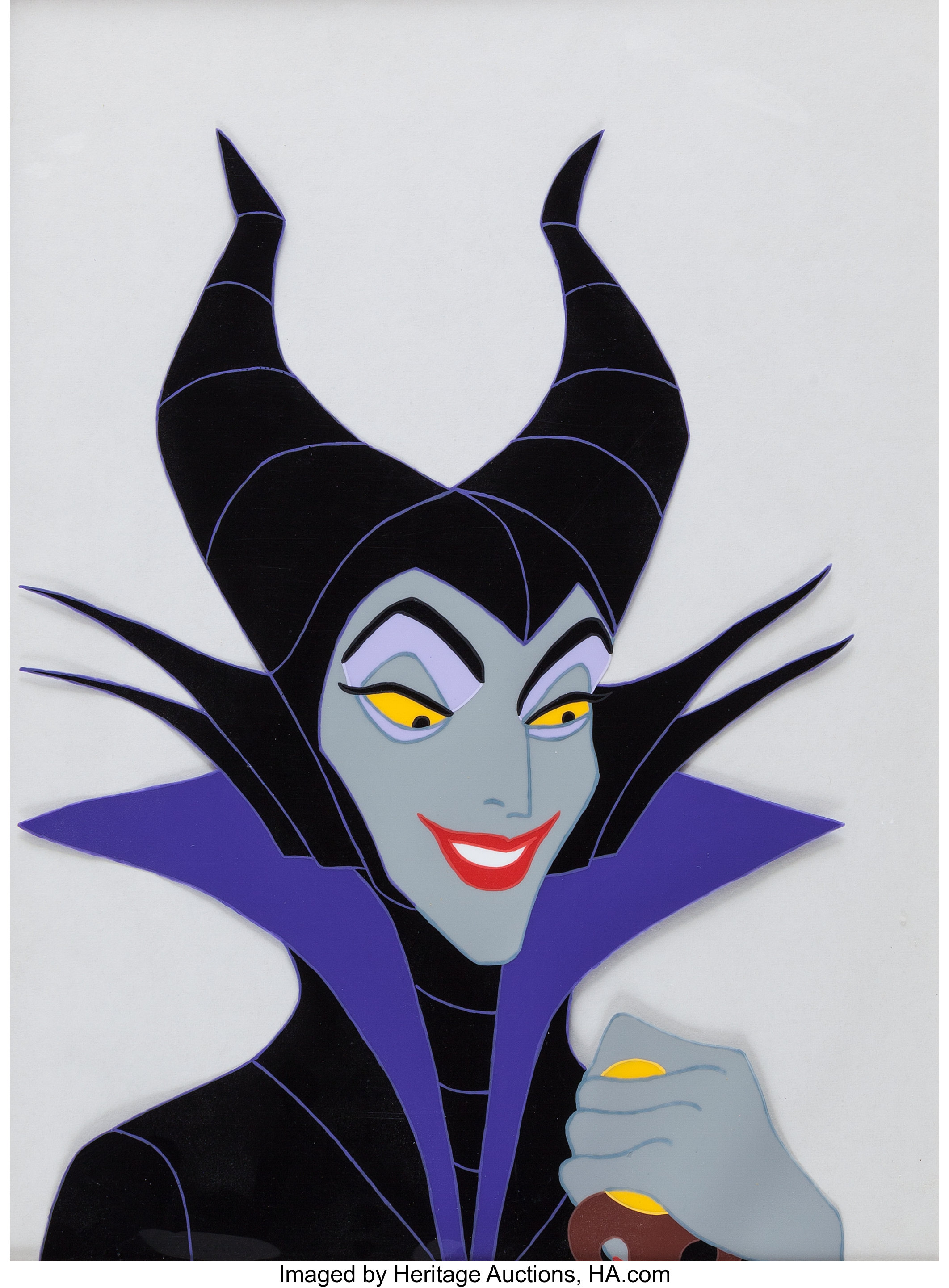 Sleeping Beauty Maleficent Color Model Cel Walt Disney C 1959 Lot 99692 Heritage Auctions