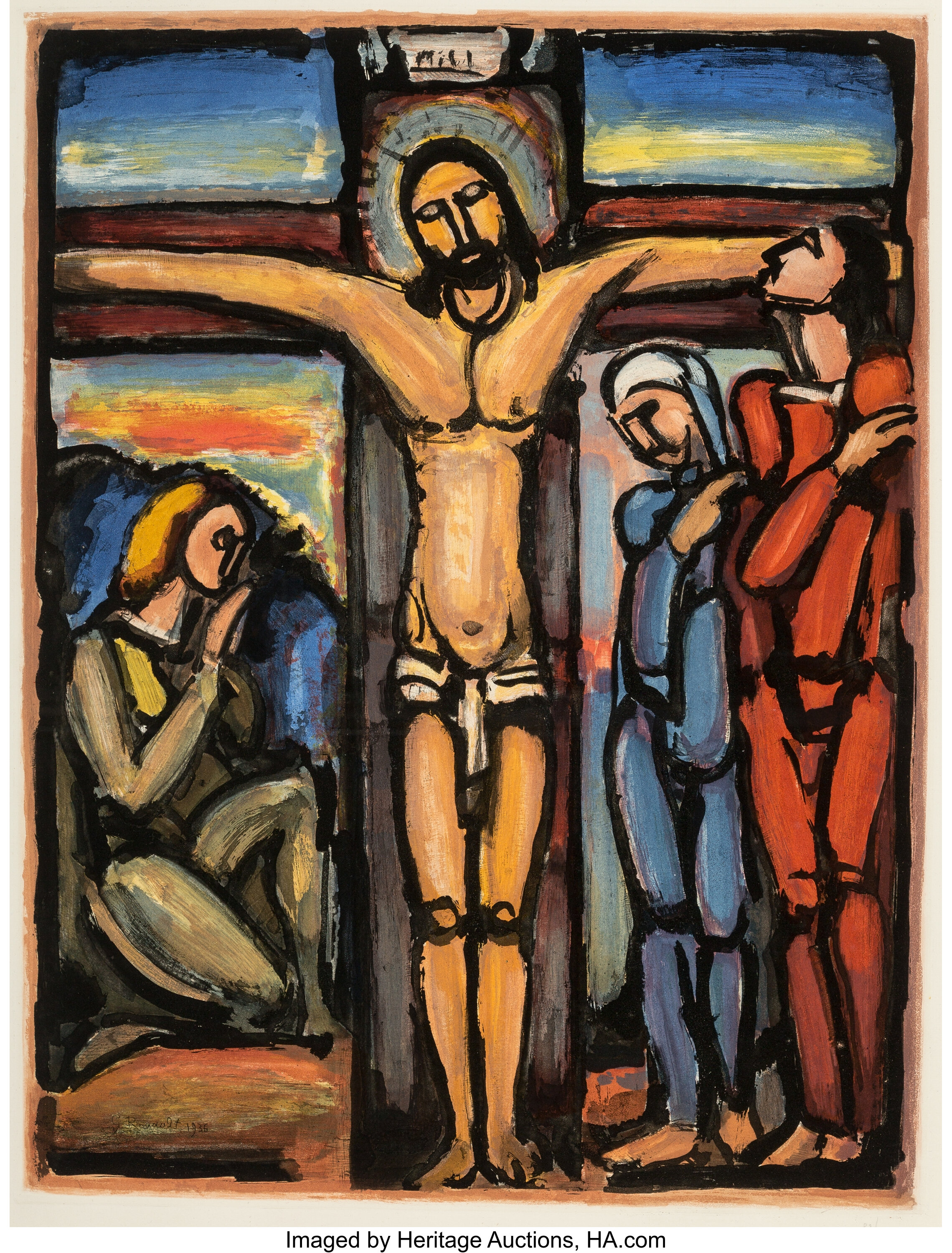 Georges Rouault Paintings for Sale | Value Guide | Heritage Auctions