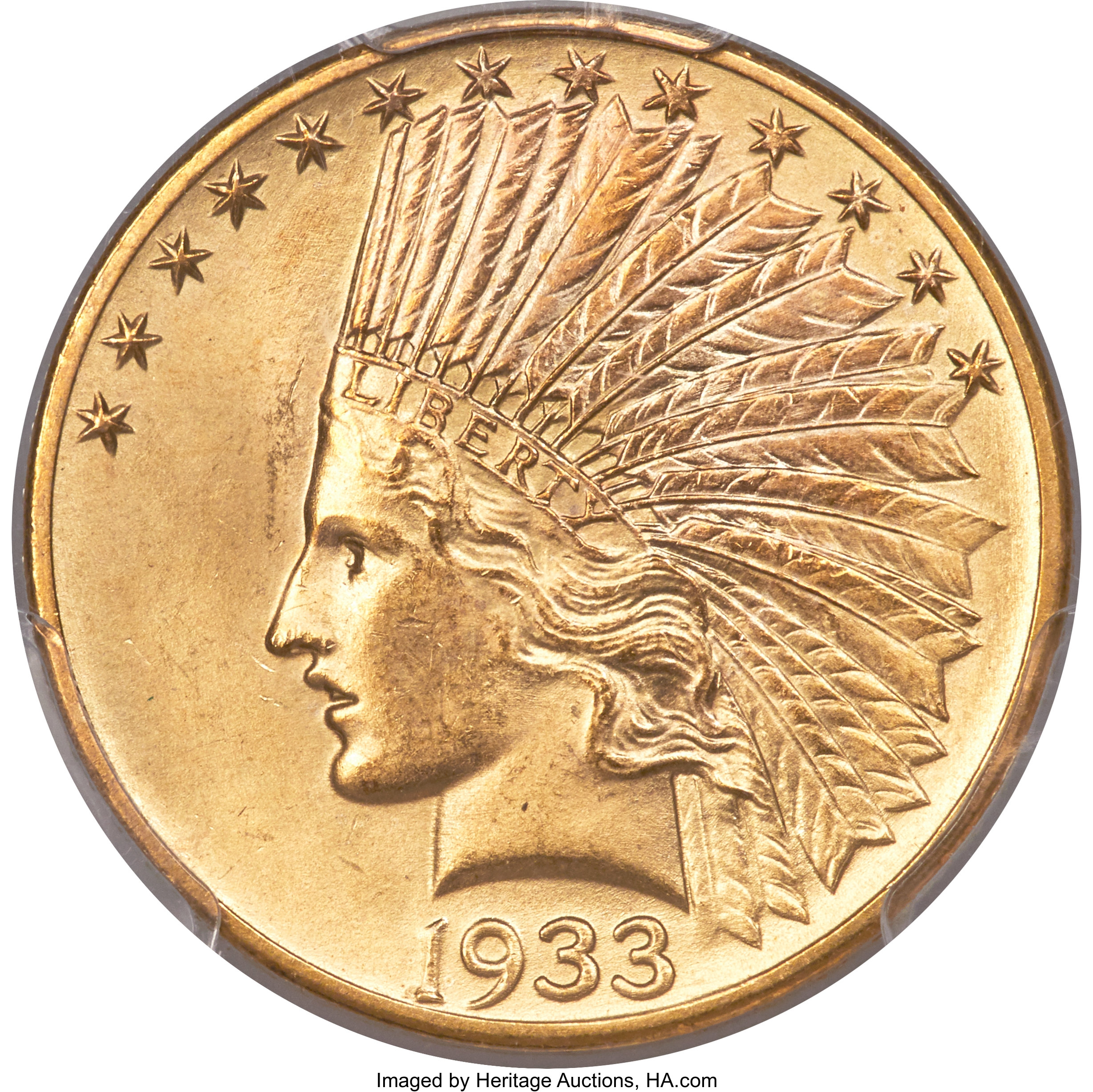 At Auction: 1910 2 1/2 Dollar Gold Indian Coin