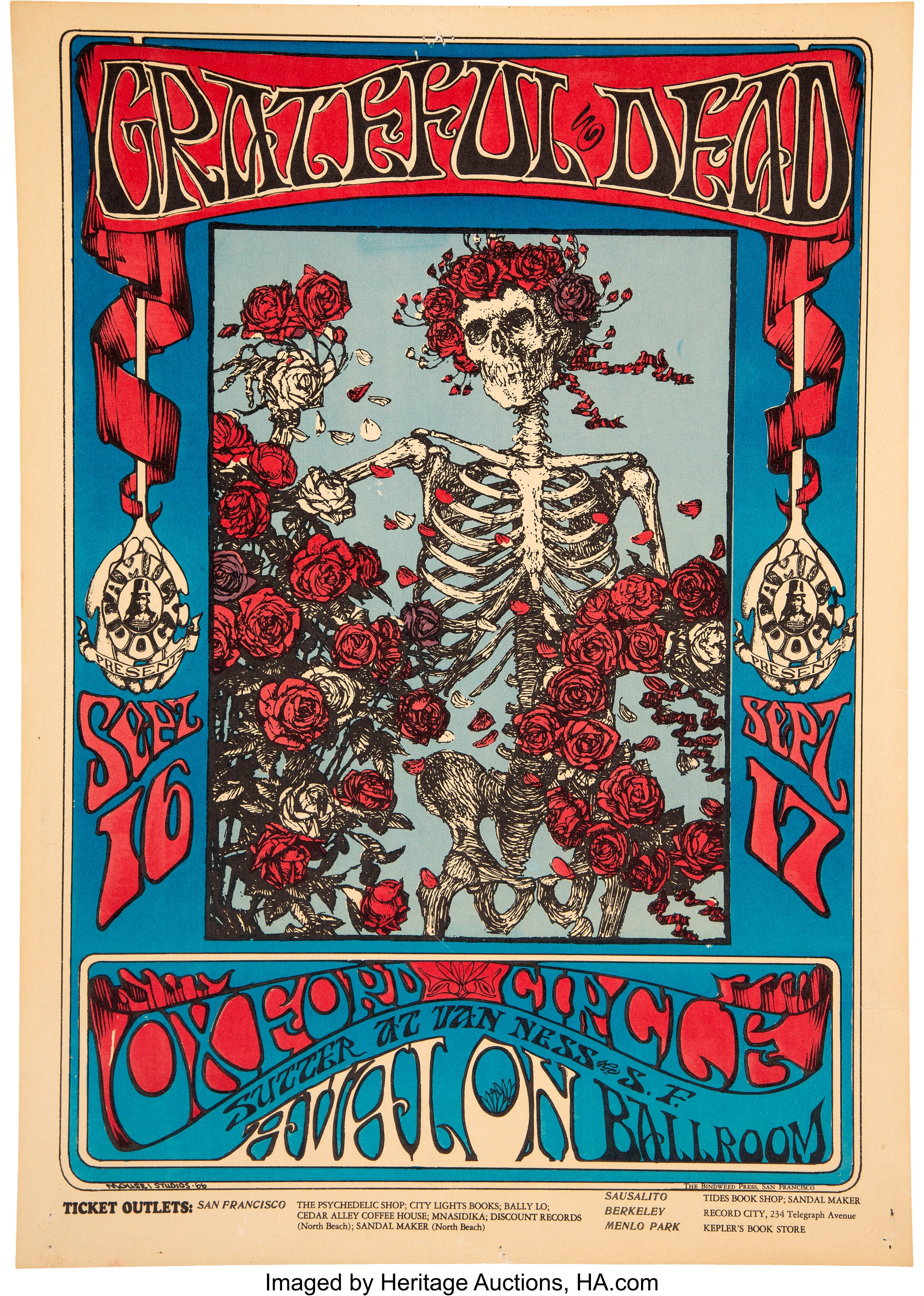 FD-26 Grateful Dead 1966 Legendary 