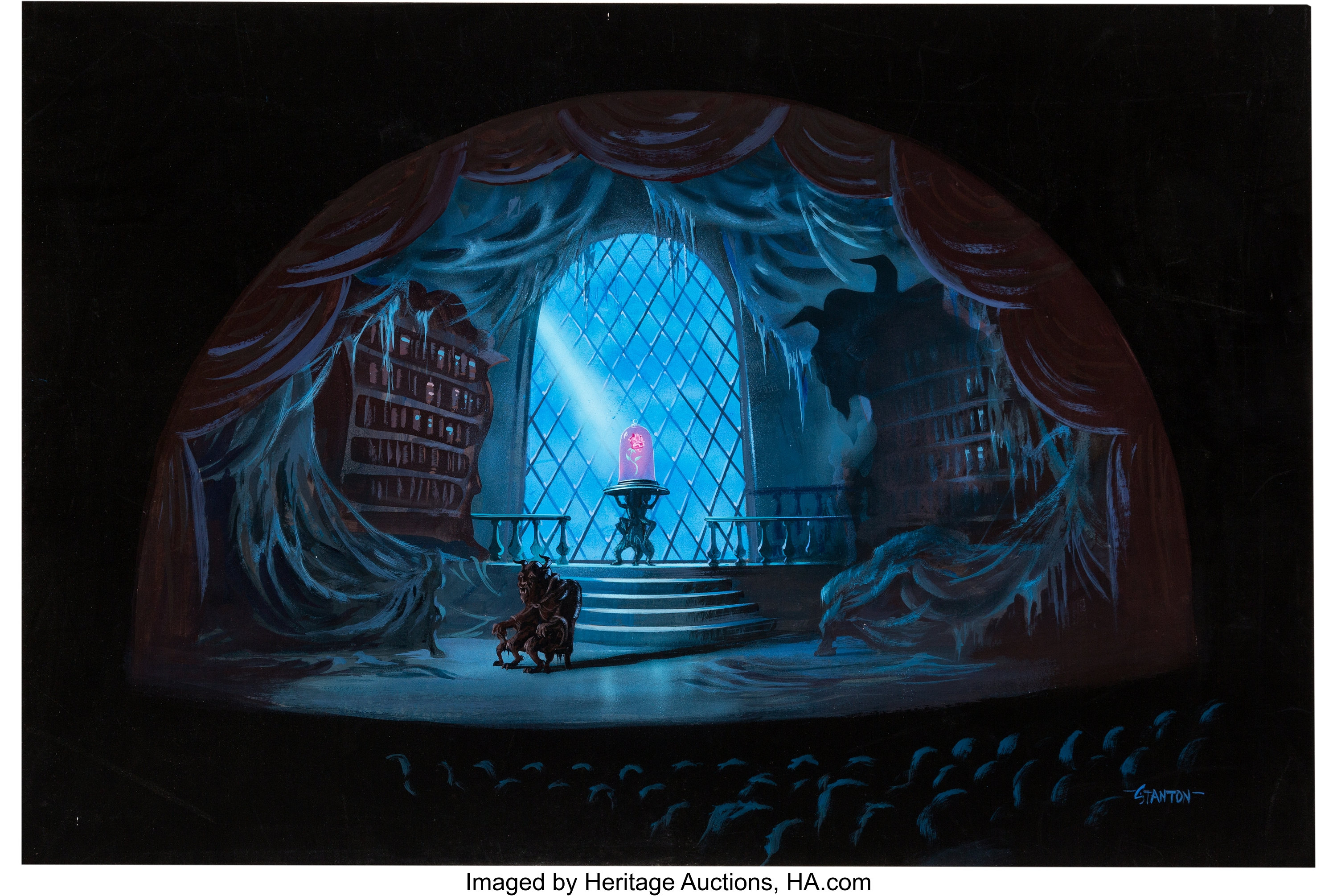 beauty and the beast concept art