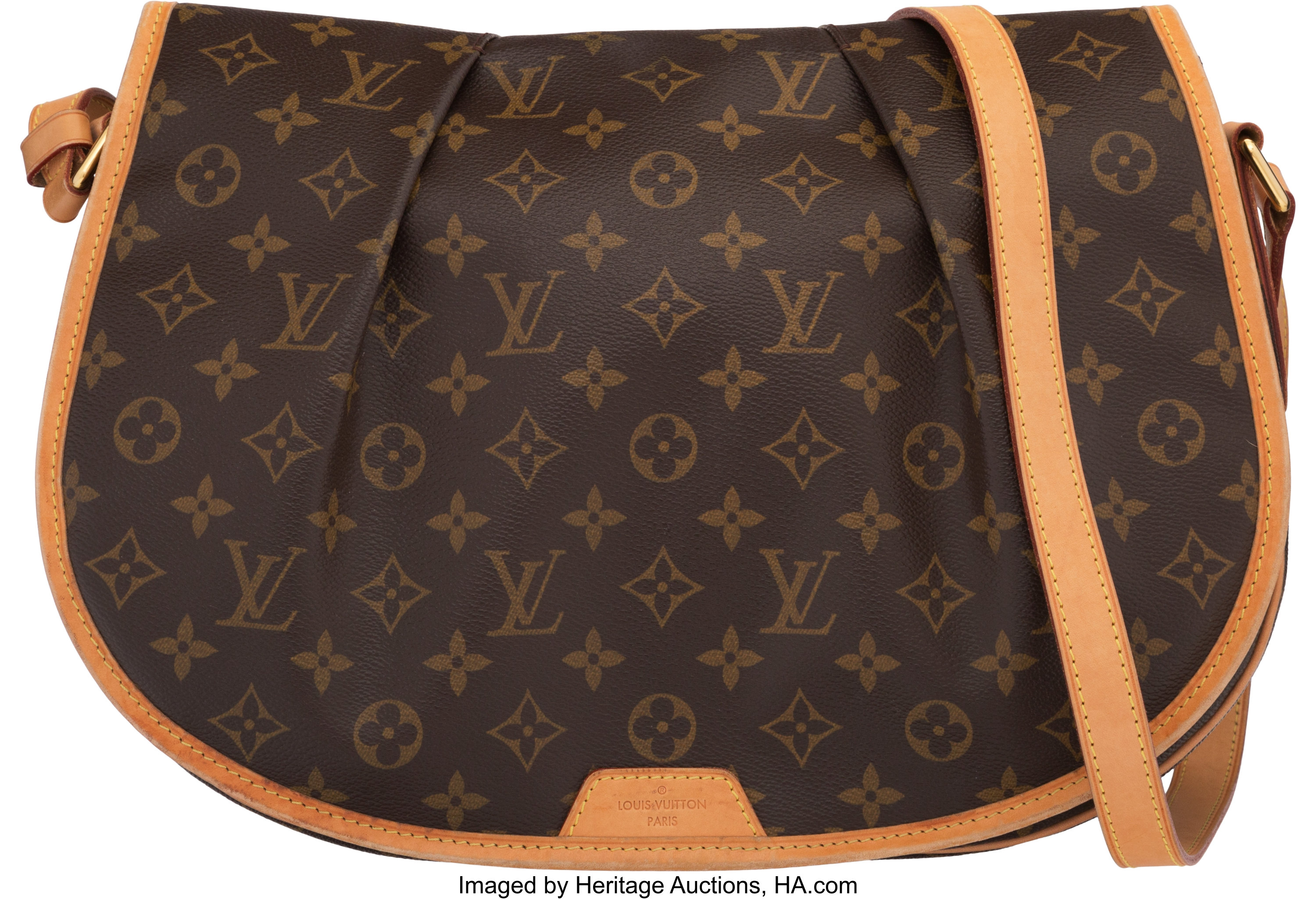 LOUIS VUITTON Monogram Canvas Menilmontant PM Bag, Luxury, Bags