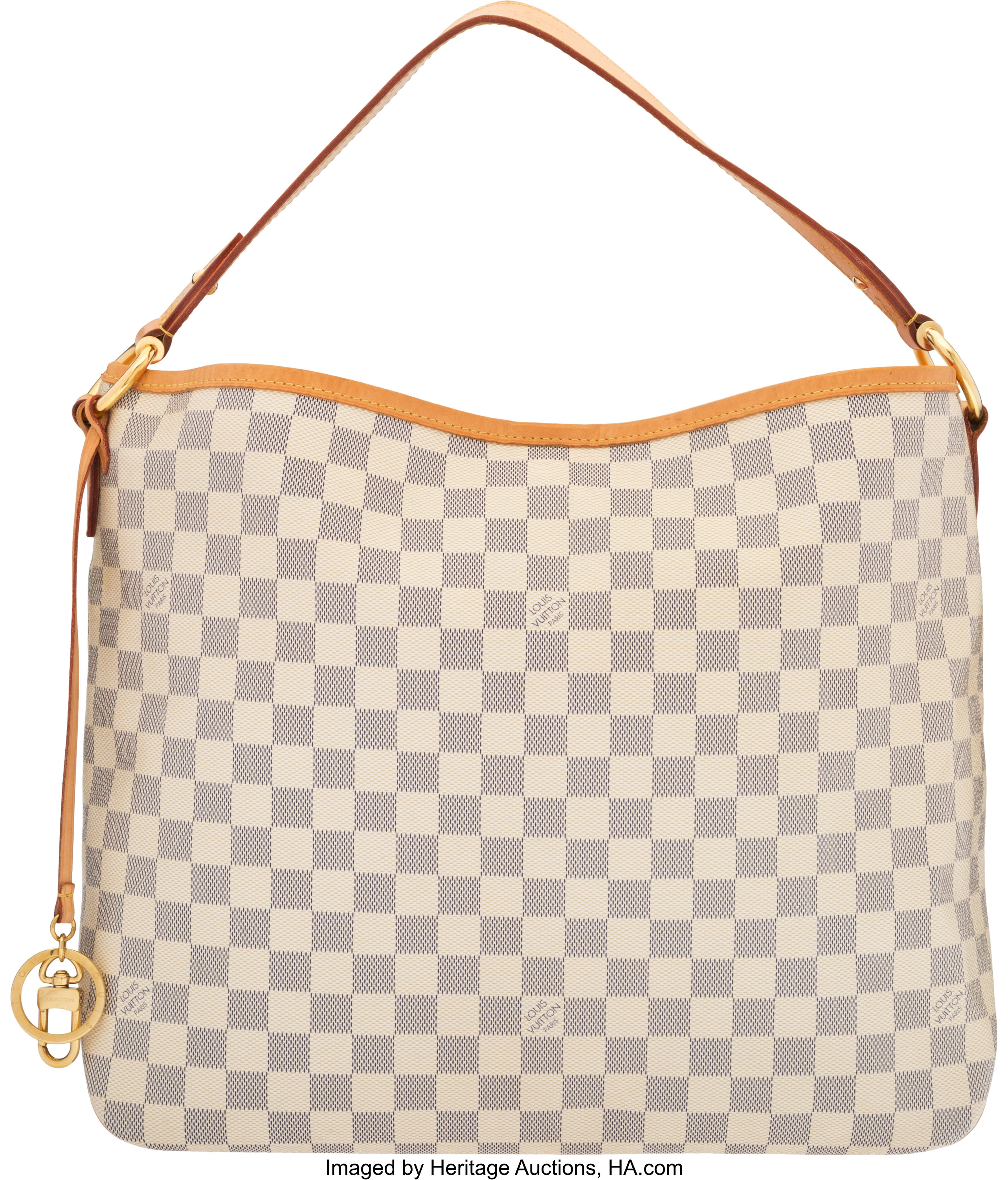 Sold at Auction: Louis Vuitton Damier Delightful PM Shoulder Bag