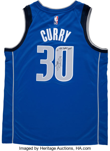 DALLAS MAVERICKS SETH CURRY ICON SWINGMAN JERSEY –