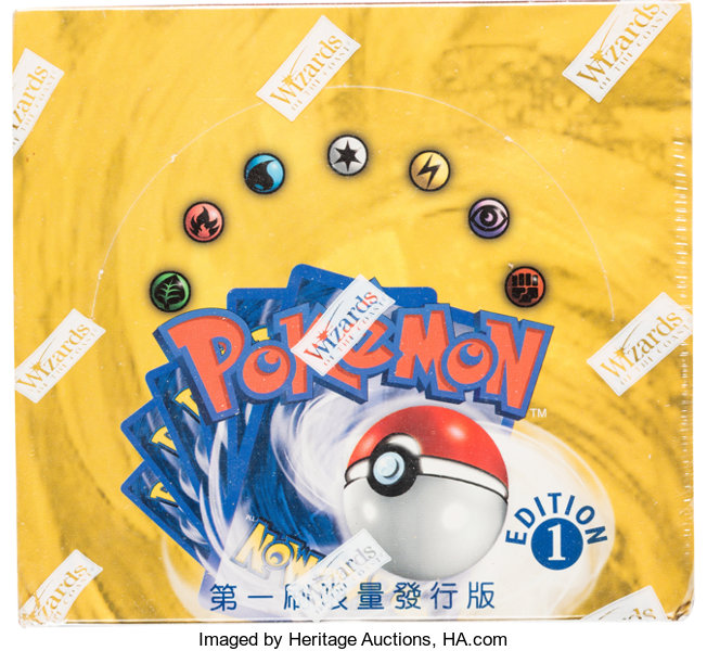 Unopened 1999 1st Edition Limited Printing Pokémon TCG Booster Box