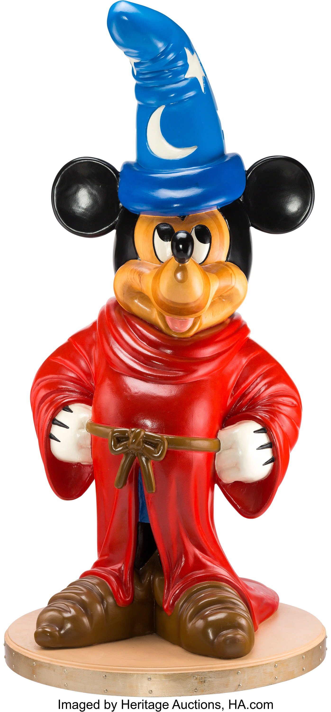 sorcerer mickey garden statue