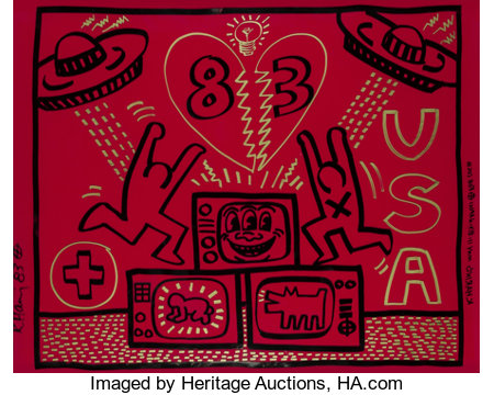 Keith Haring Paintings For Sale Value Guide Heritage Auctions