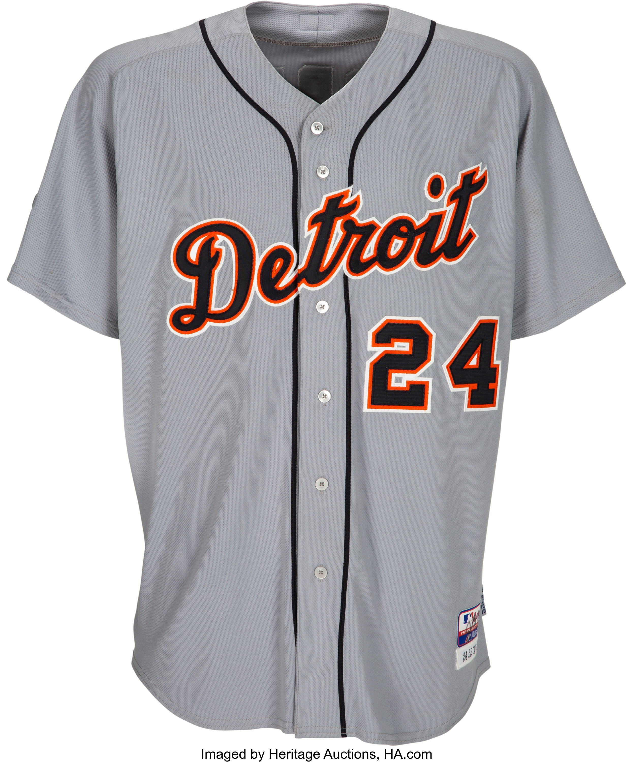 Miguel Cabrera 2012 Triple Crown Signed Detroit Tigers Jersey Psa