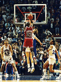 Iconic buzzer beater  Michael jordan, Michael jordan photos, Michael  jordan basketball