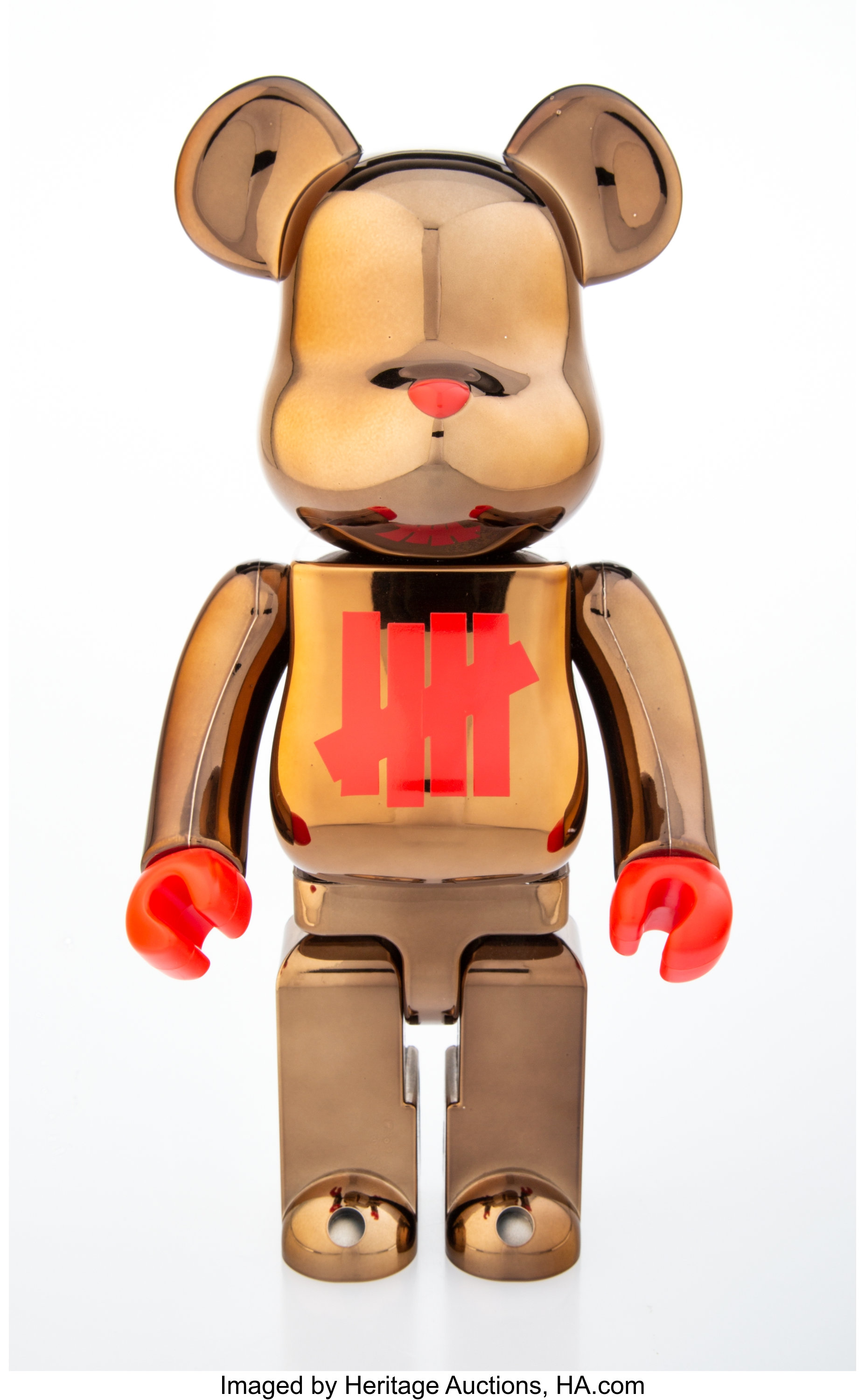 BE@RBRICK X UNDFTD X Stussy X HECTIC. Full Metallic Jacket 400