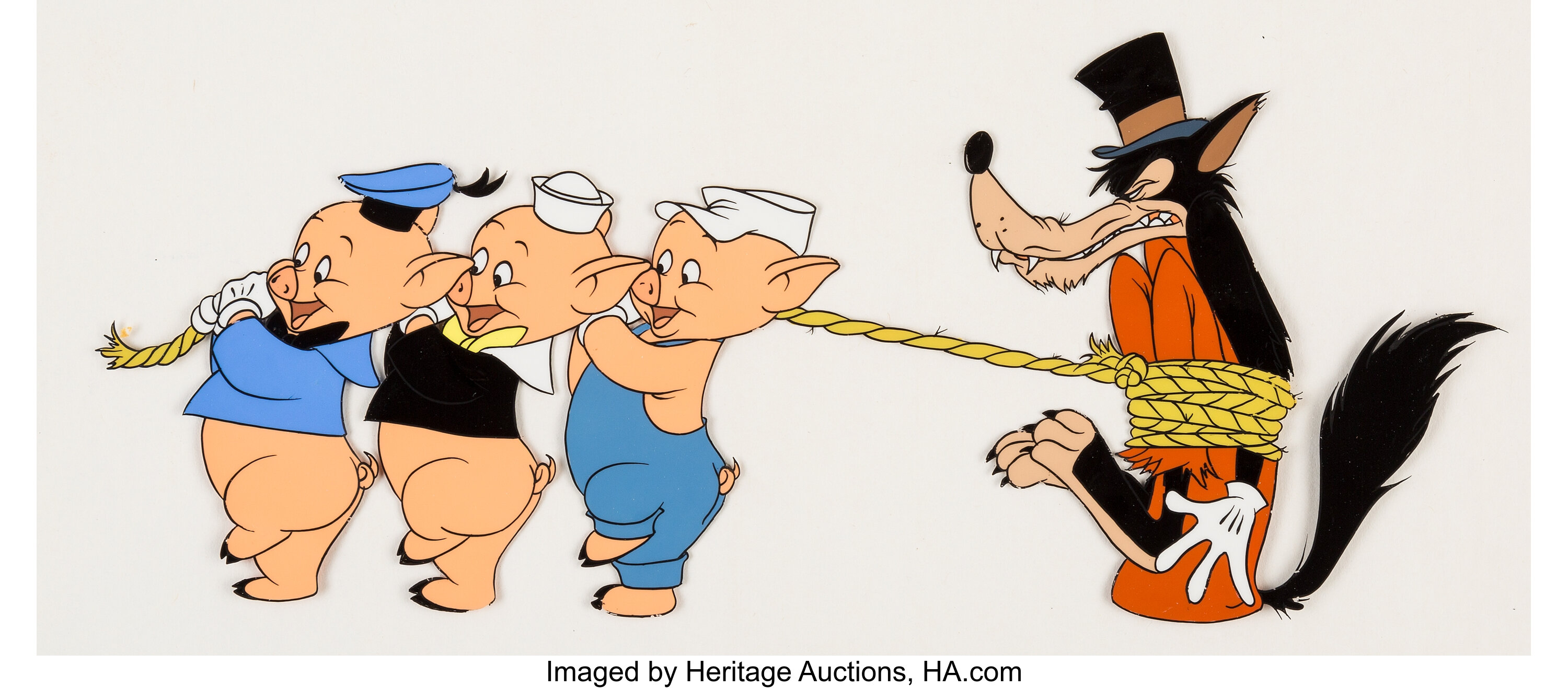 disney big bad wolf three little pigs