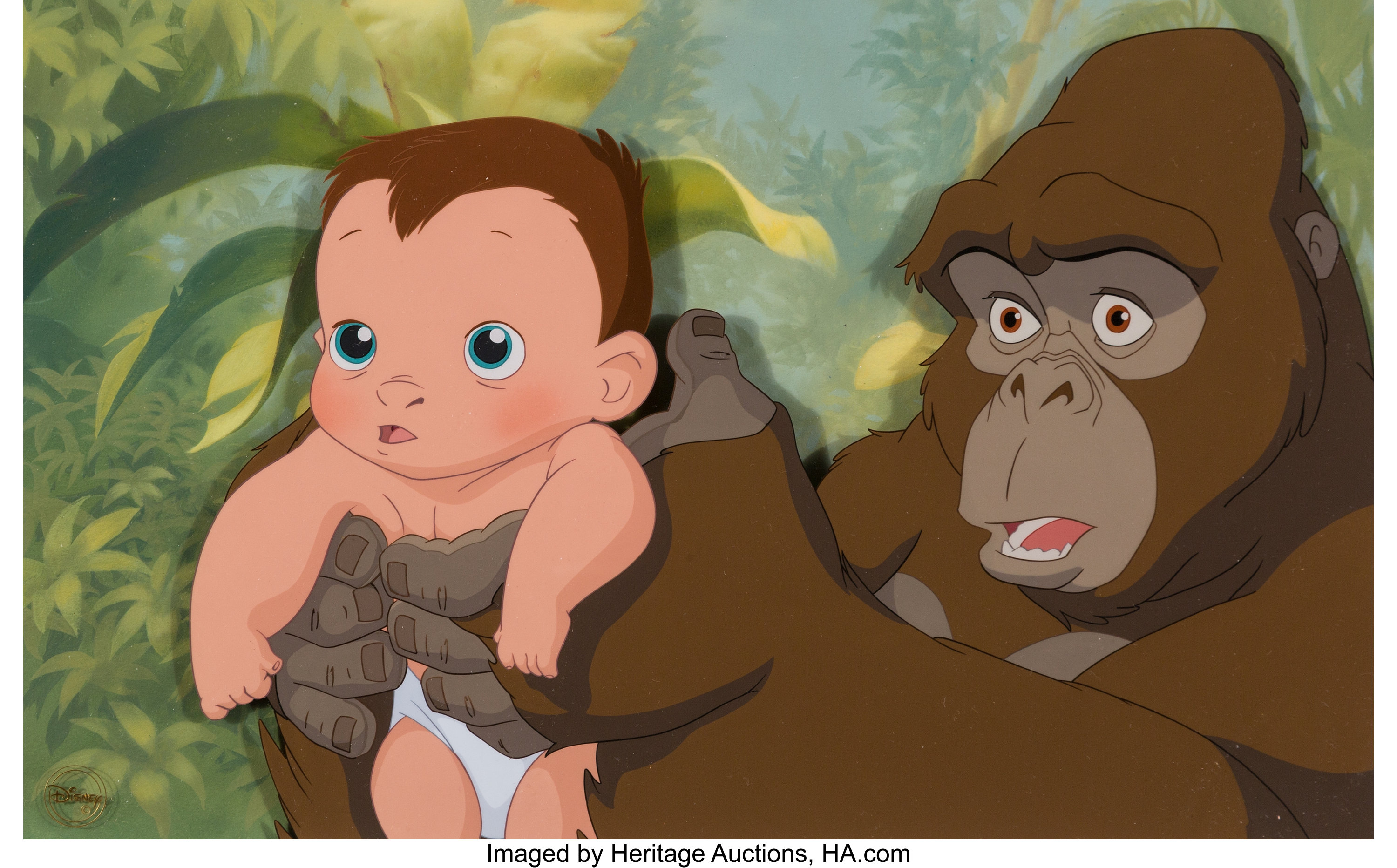 baby tarzan cartoon