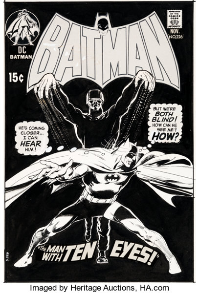 neal adams batman covers