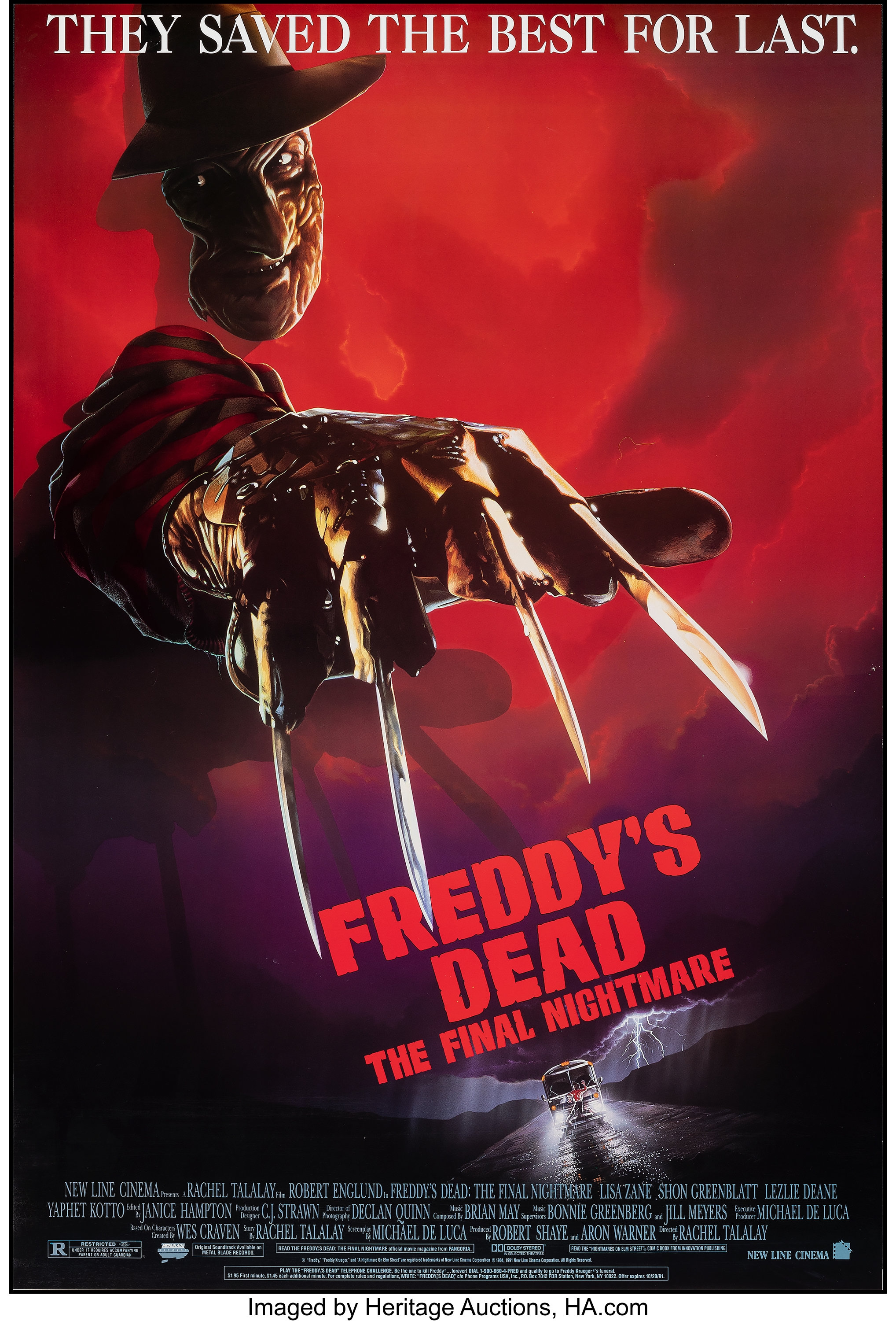 Freddy's Dead - The Final Nightmare [VHS] : Robert