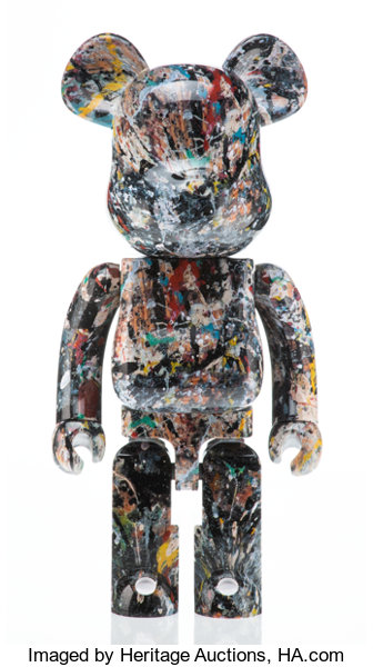 BE@RBRICK X Jackson Pollock Studio. Jackson Pollock 1000%, 2016