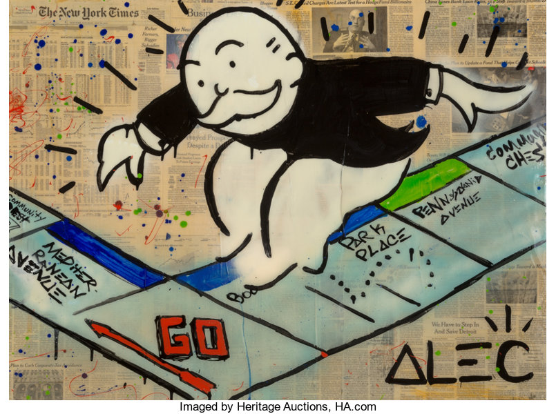 alec monopoly ➽ 190 Original artworks, Limited Editions & Prints