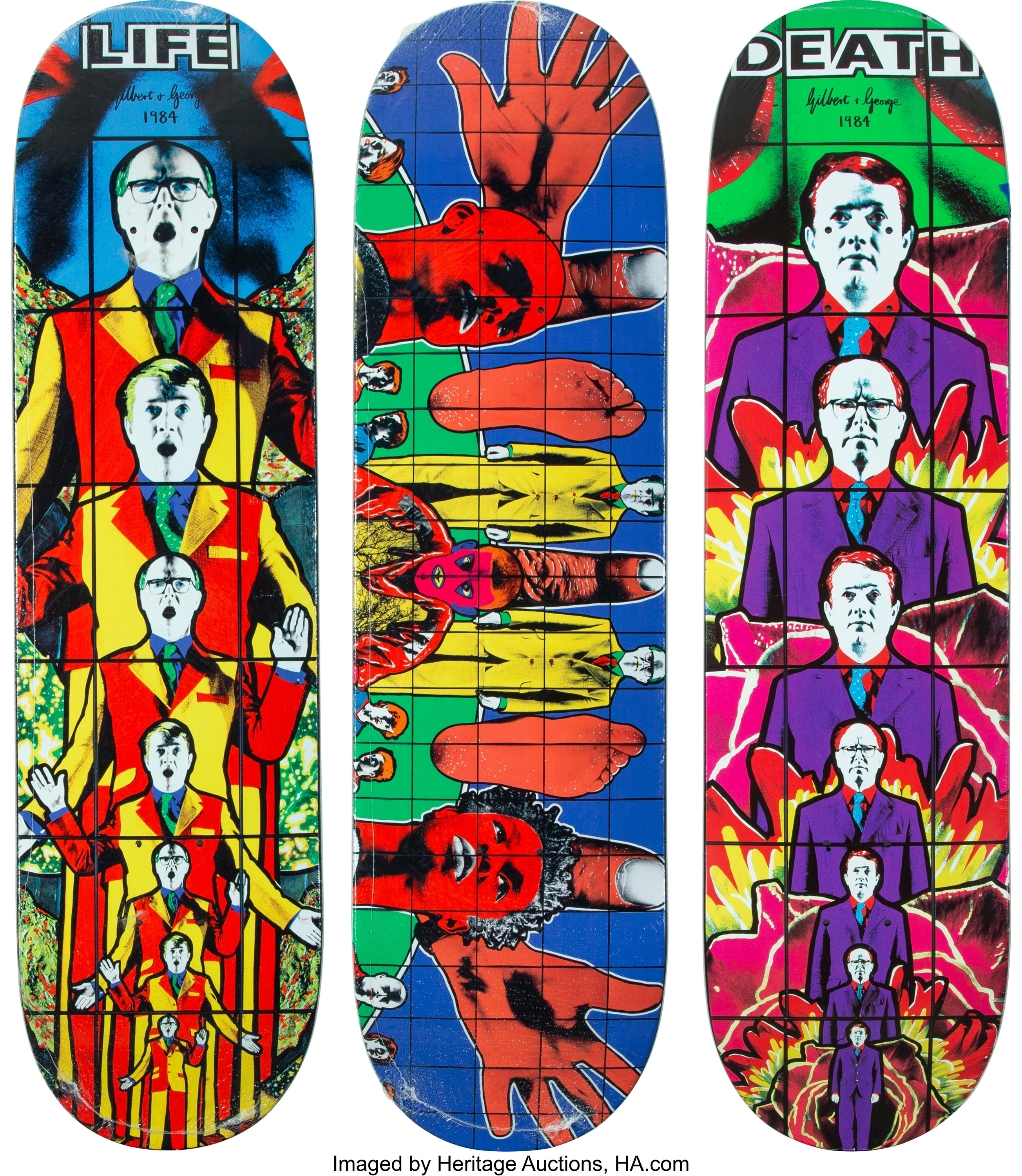 Supreme X Gilbert and George. Life, Death, and Death After Life