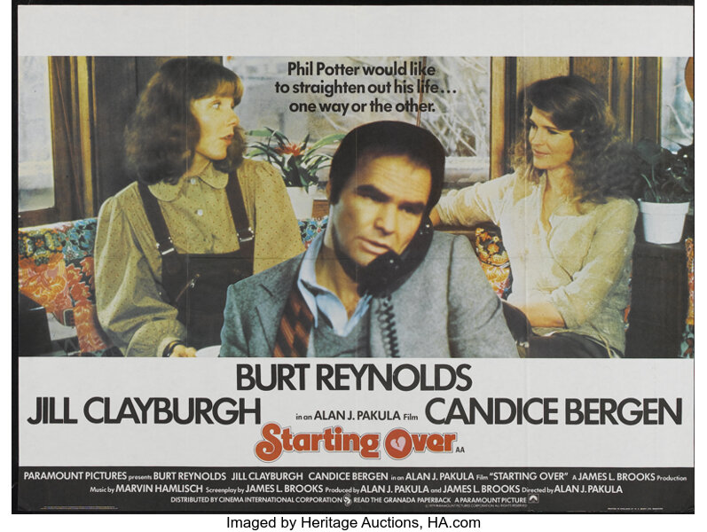Starting Over (Paramount, 1979). British Quad (30" X 40"). | Lot #26337 |  Heritage Auctions